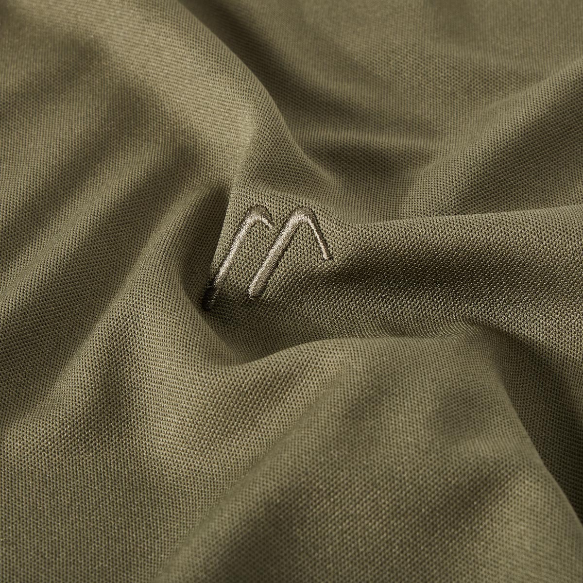 Maier Sports Funktions-Poloshirt, atmungsaktiv und schnelltrocknend oliv