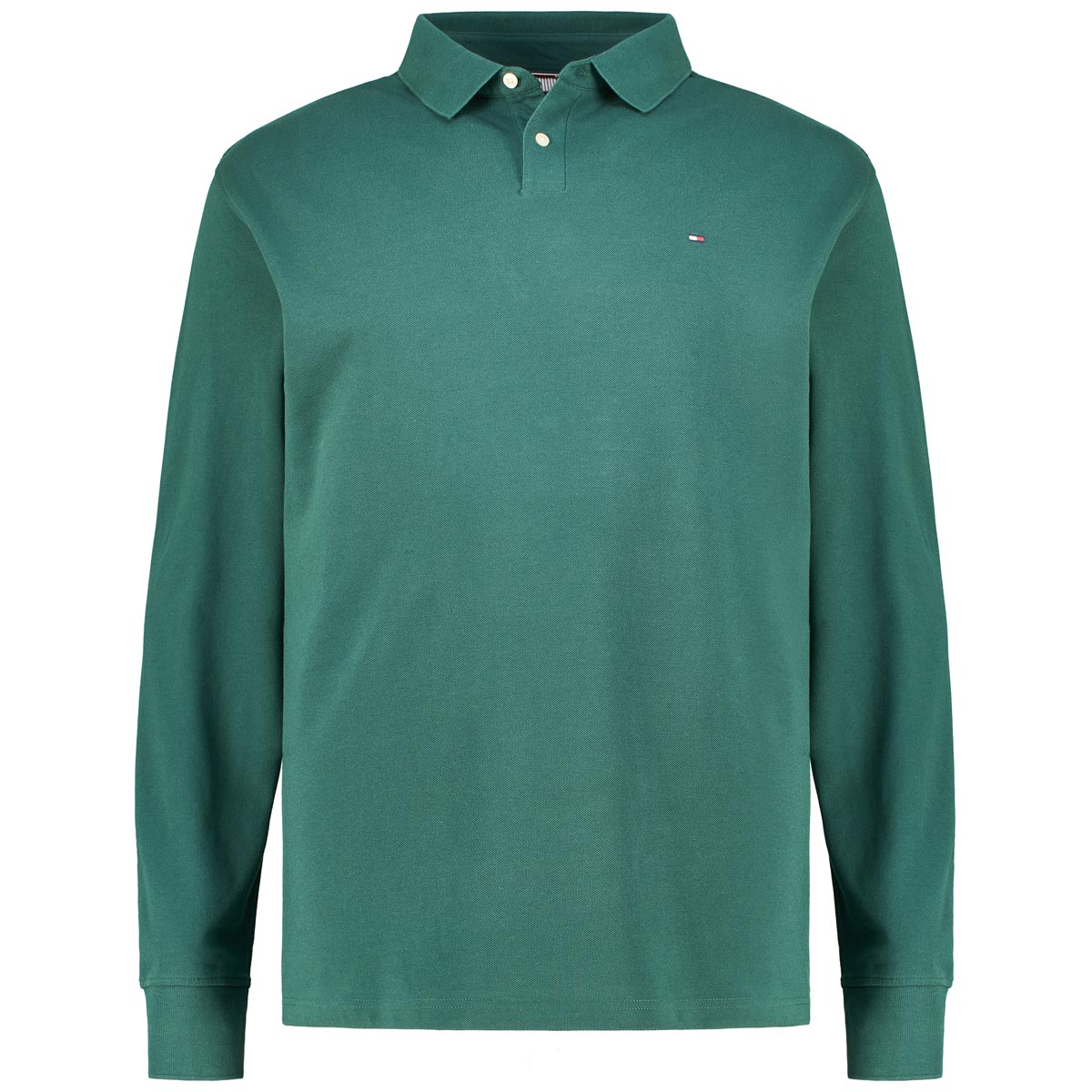Tommy Hilfiger Poloshirt mit Elasthan Farbe dunkelgrün Größe: 3XL günstig online kaufen