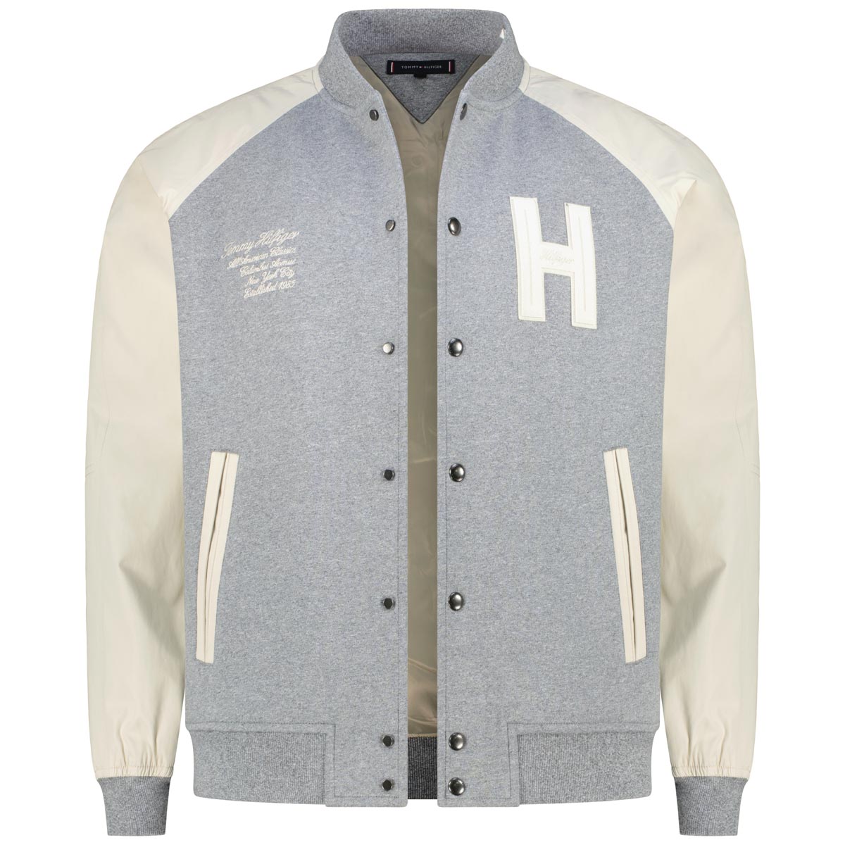 Tommy Hilfiger Blousonjacke mit Stretch grau