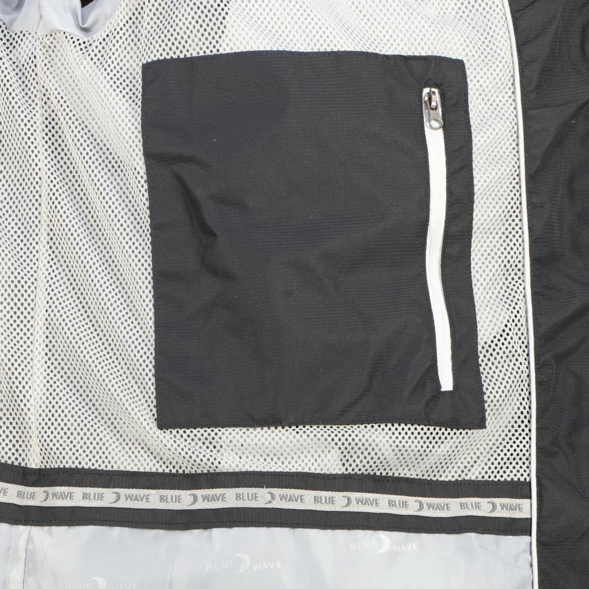 Blue Wave Funktionsjacke, wind- und wasserdicht schwarz