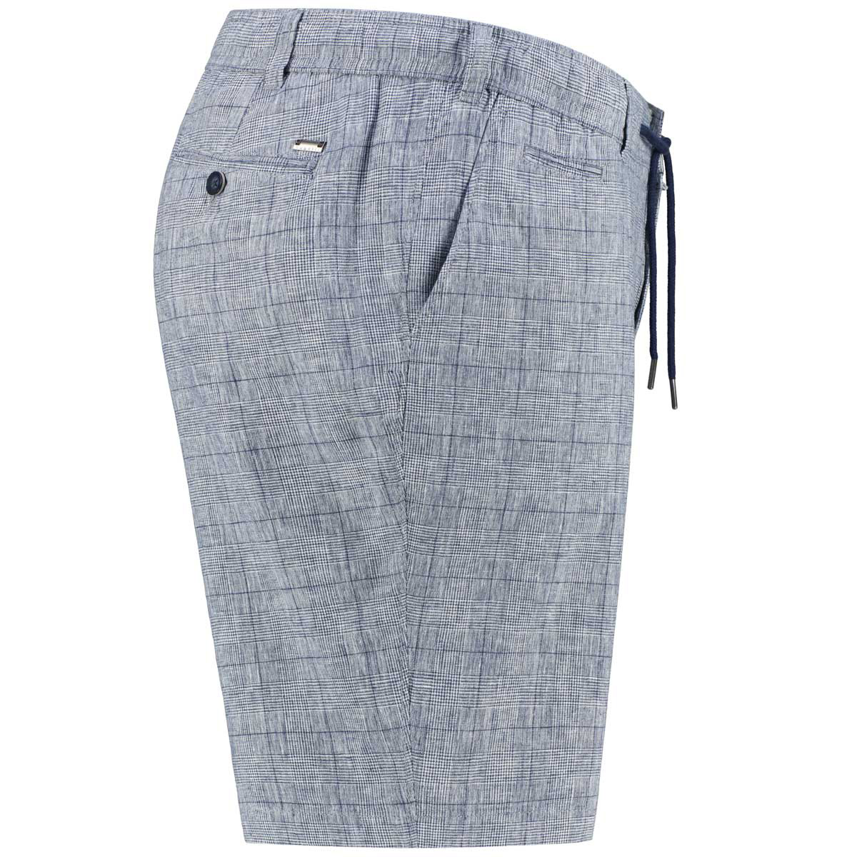 bugatti Shorts mit Leinen blau