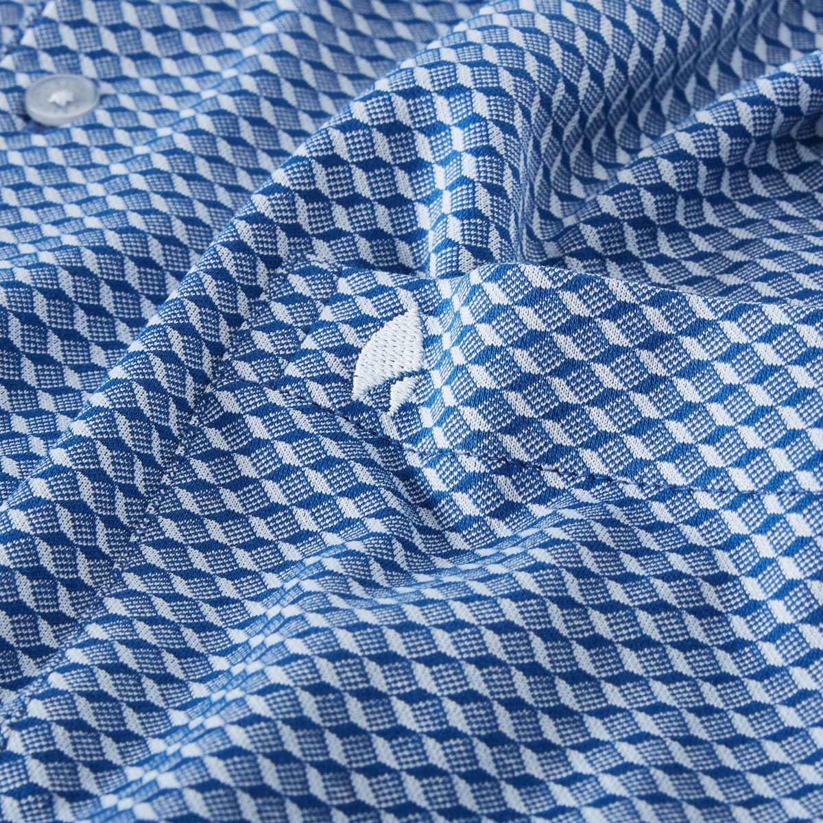 RAGMAN Poloshirt mit Elasthan graublau