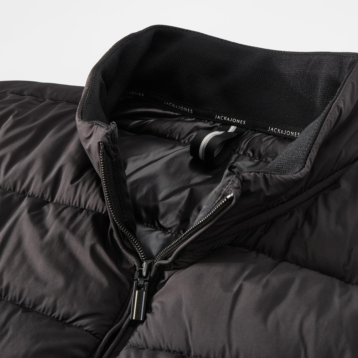 Jack&Jones Steppjacke, windabweisend schwarz