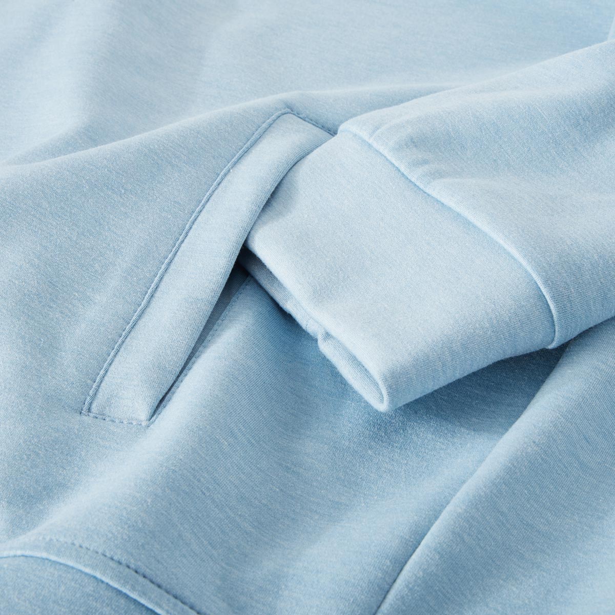 Pfundskerl p ACTIVE Sweatjacke, elastisch, weich und leicht hellblau