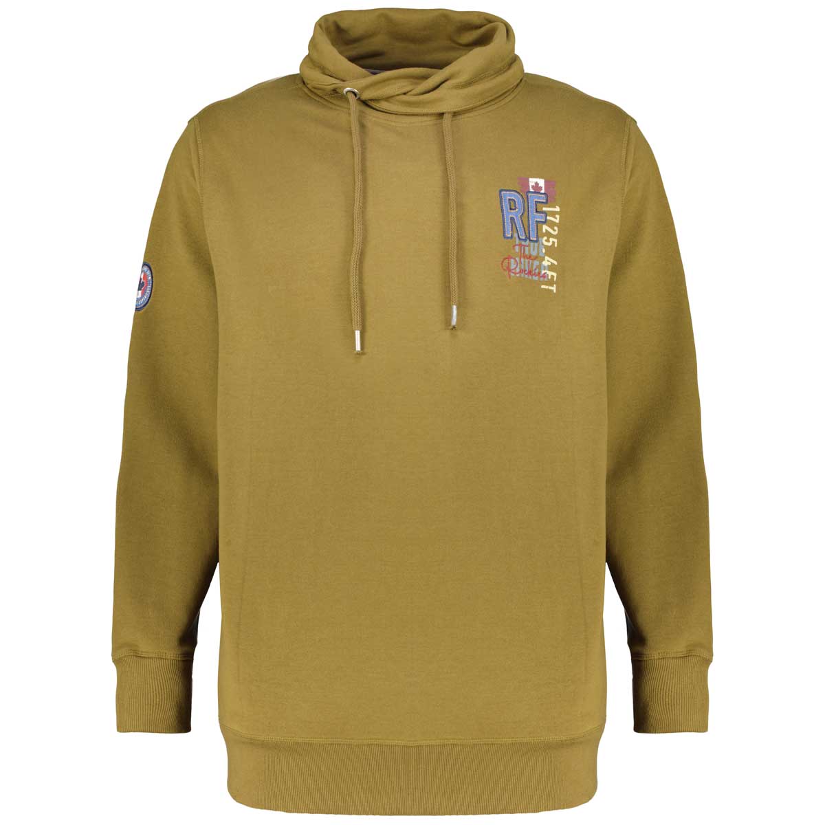 Redfield Sweatshirt mit Applikation oliv Redfield Sweatshirt mit Applikation oliv