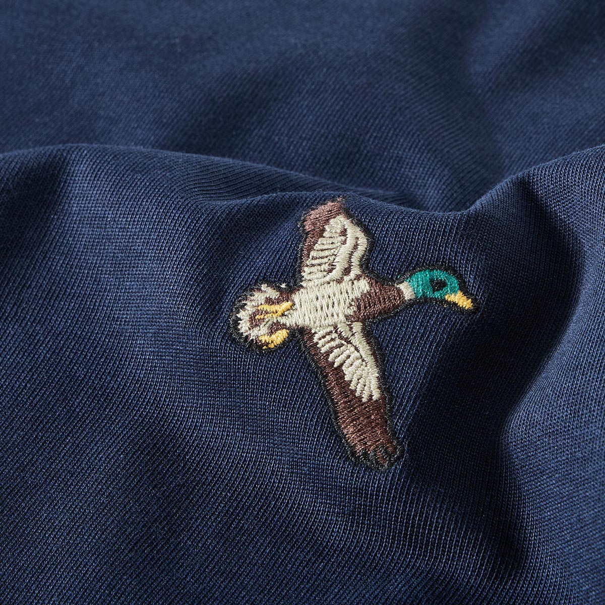 s.Oliver T-Shirt mit Stickerei dunkelblau