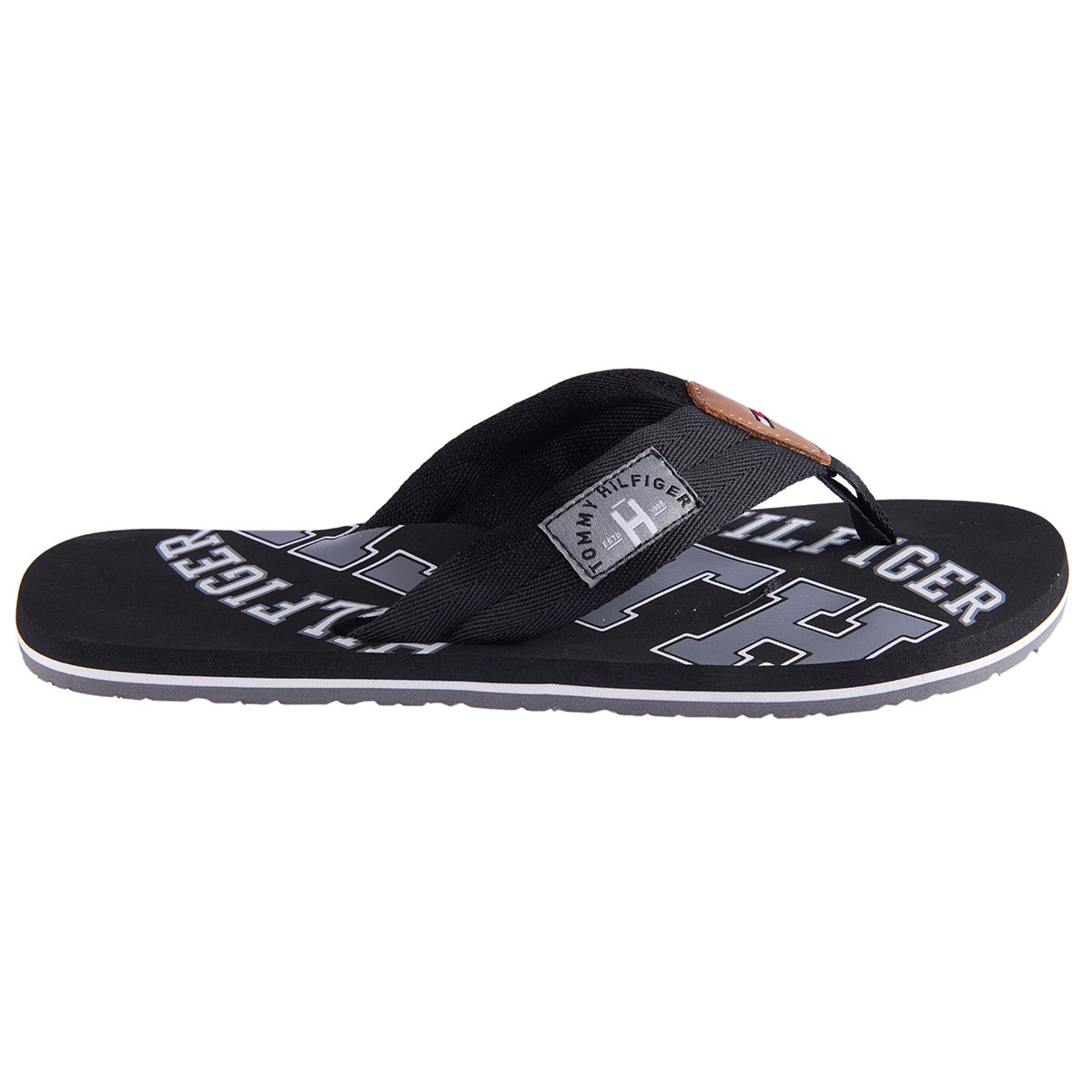 Tommy Hilfiger Strandsandale mit Markendetails schwarz