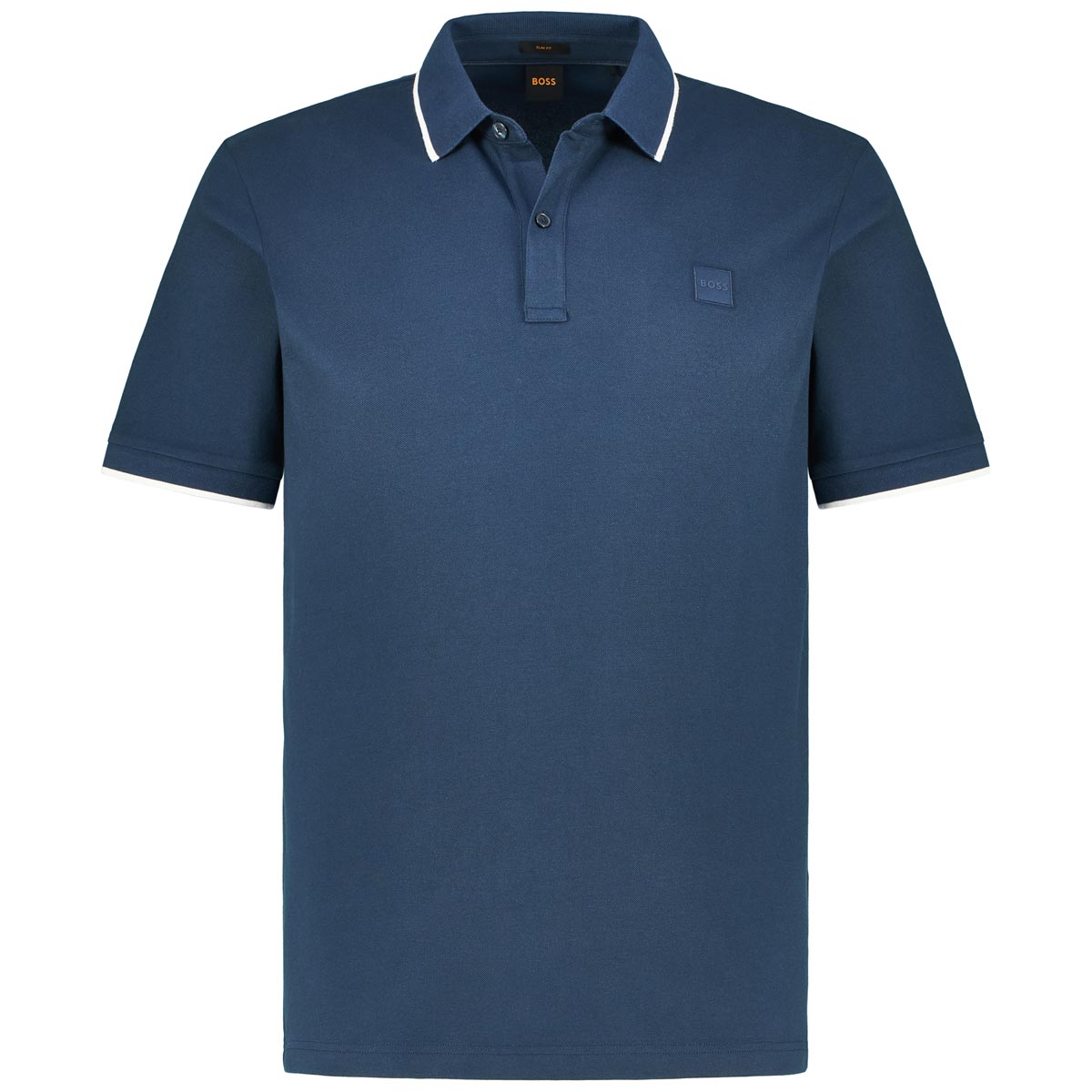 BOSS Poloshirt mit Elasthan Farbe mittelblau Größe: 4XL günstig online kaufen
