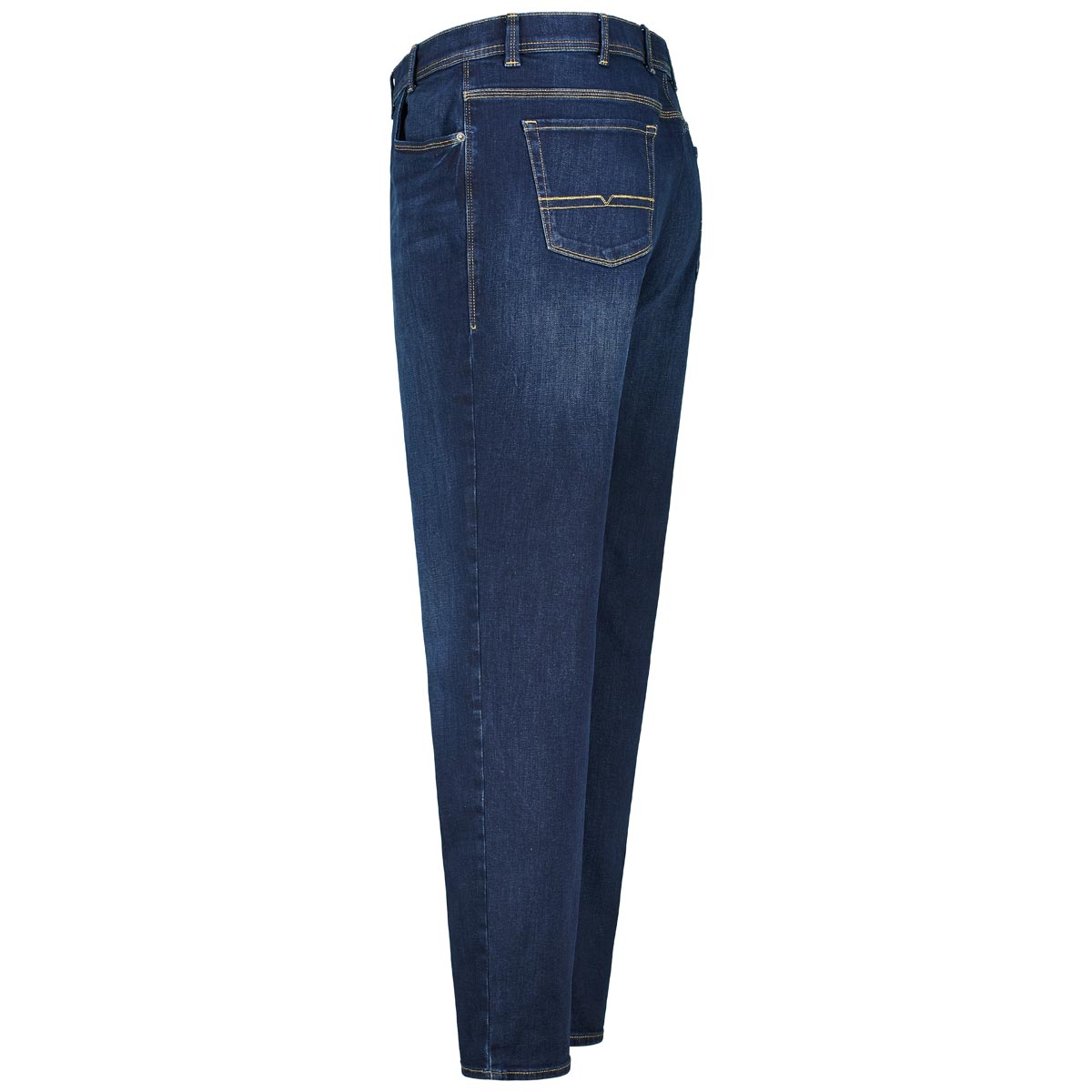 Pioneer Baumwollhose mit Stretch "Thomas", Tapered Fit jeansblau