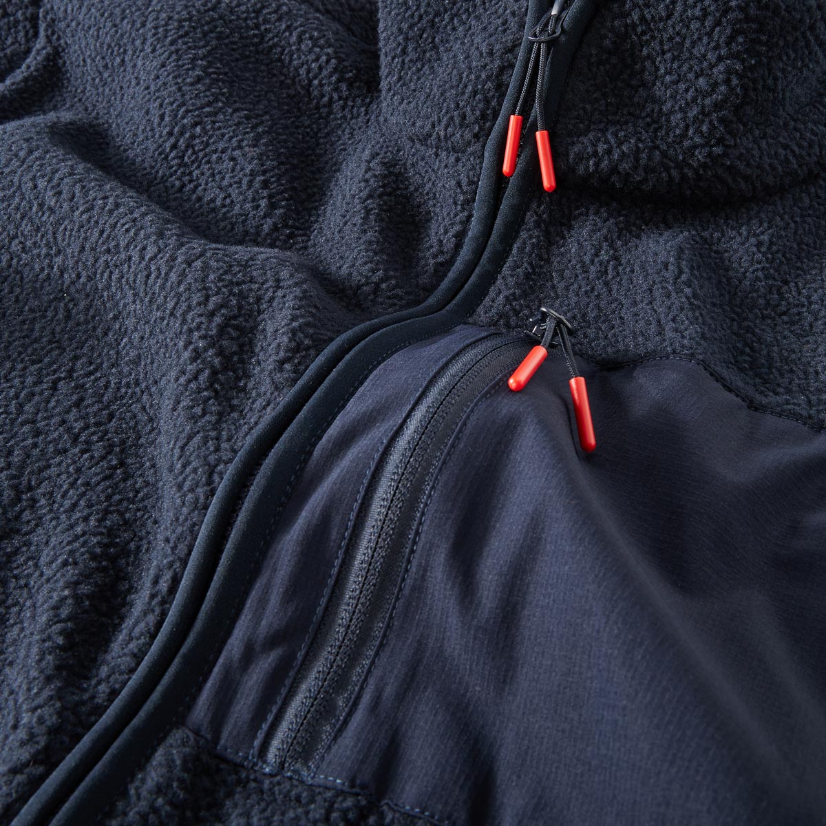 Jack&Jones Teddyfleecejacke marine