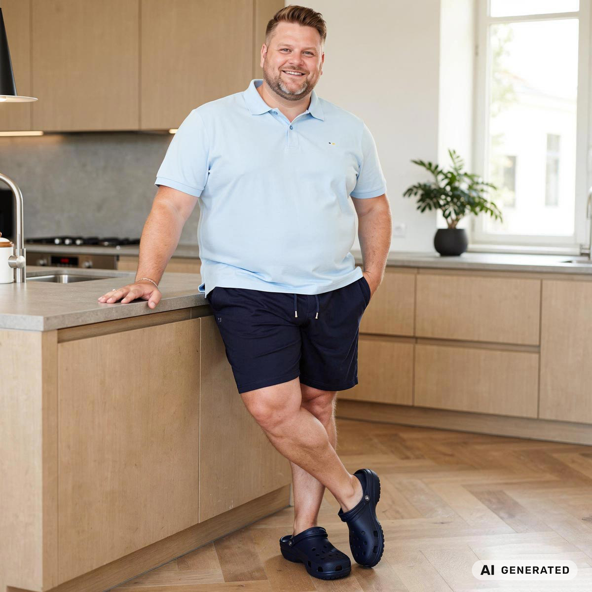 Pfundskerl Jogging-Shorts aus Baumwollmischung dunkelblau