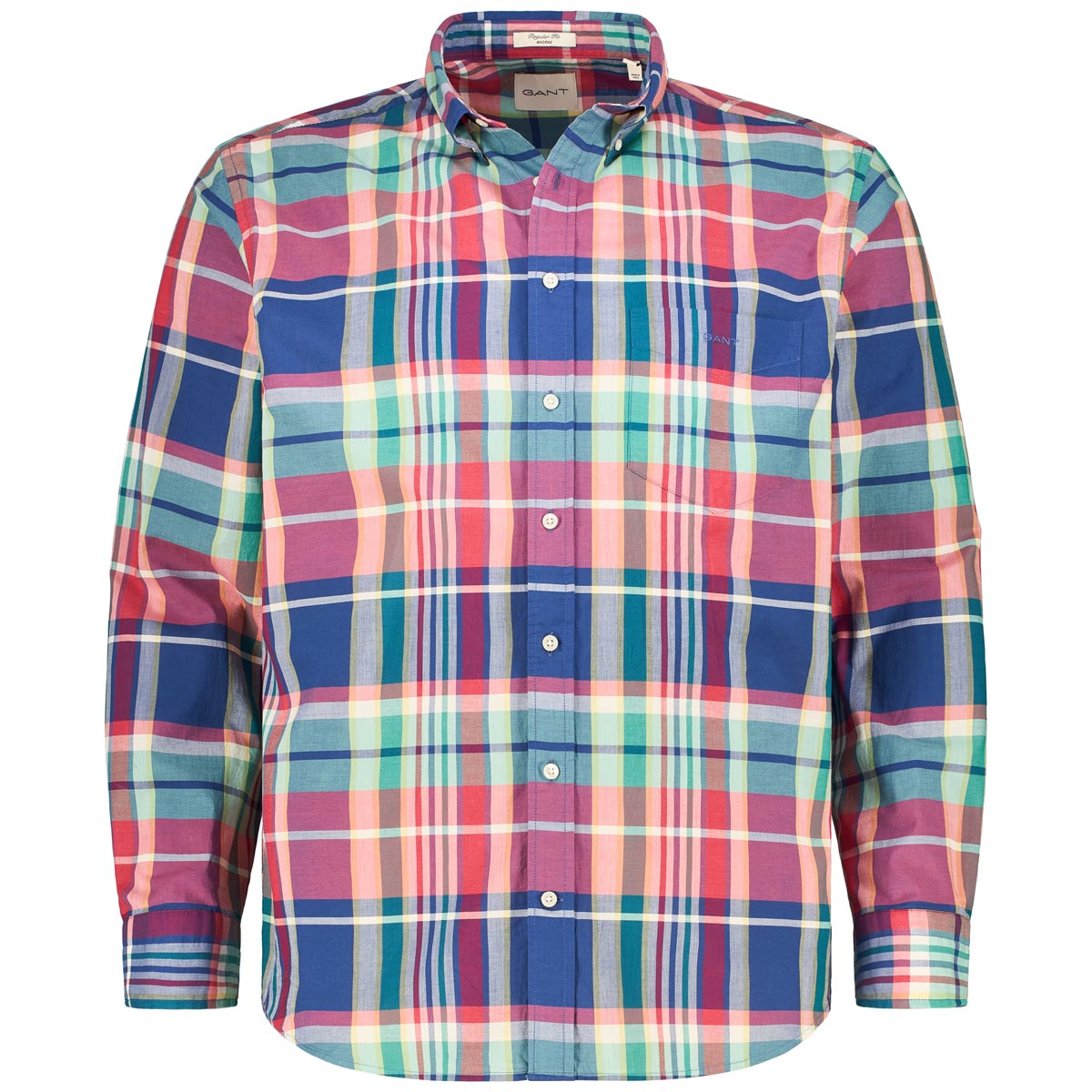 Kariertes Freizeithemd aus Baumwolle