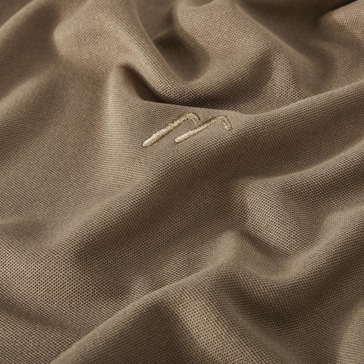 Maier Sports Funktions-Poloshirt, atmungsaktiv und schnelltrocknend khaki