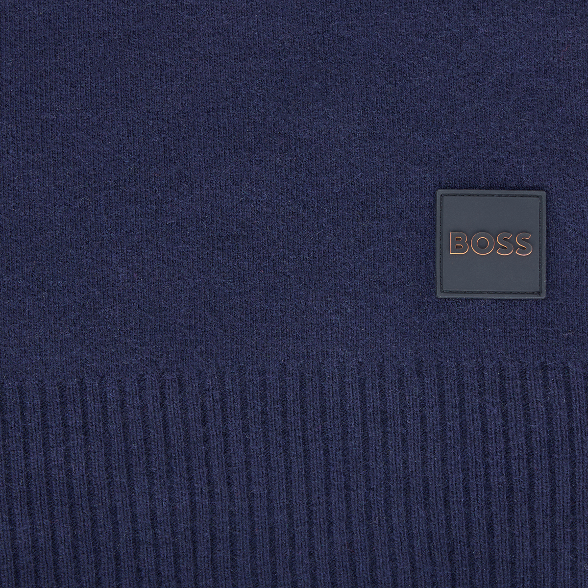 BOSS Geschenkbox mit Mütze und Schal im Set dunkelblau