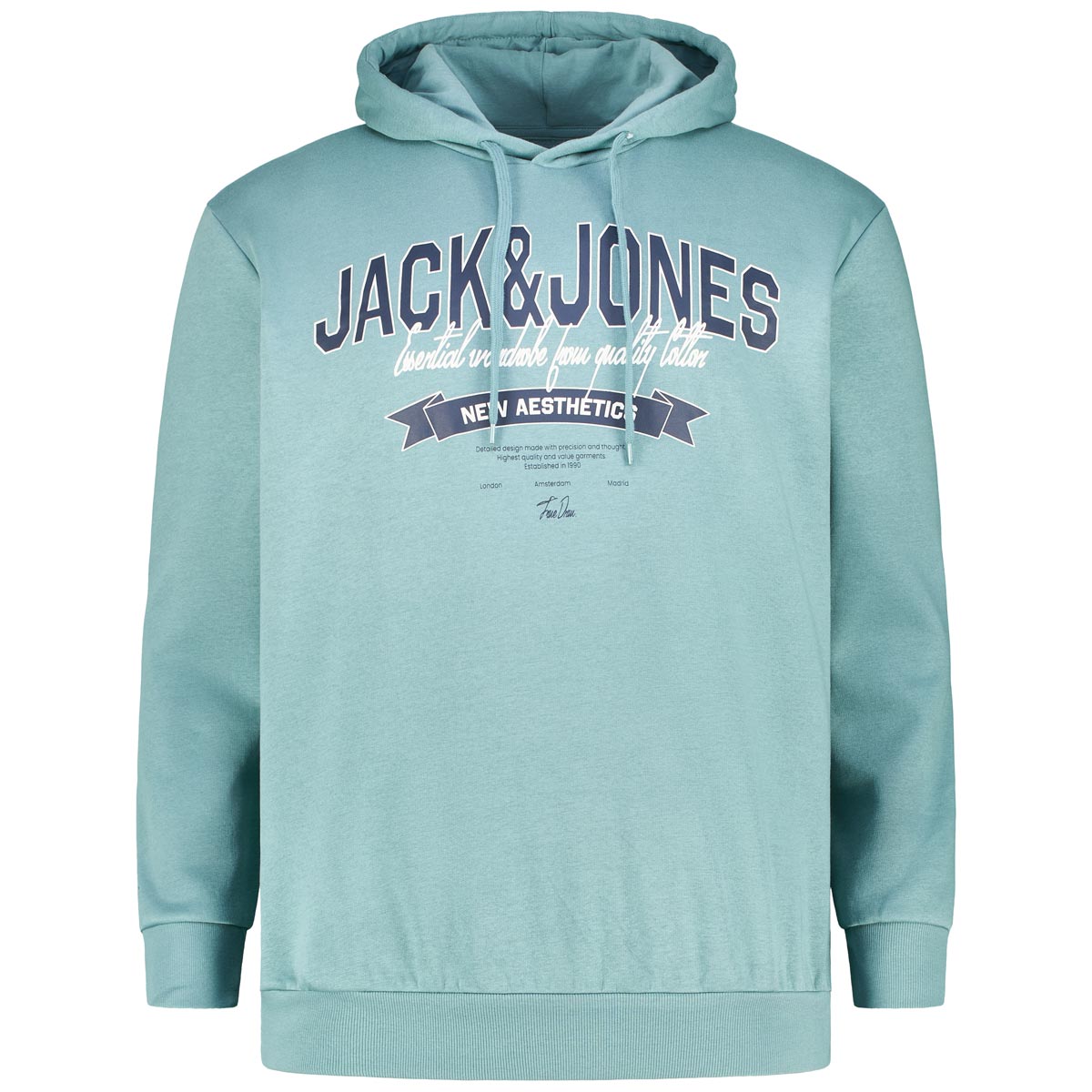 Hoodie mit Label-Print