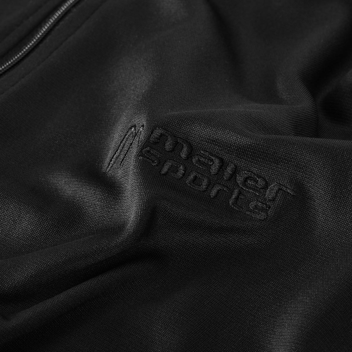 Maier Sports Funktionsshirt mit Stehkragen schwarz