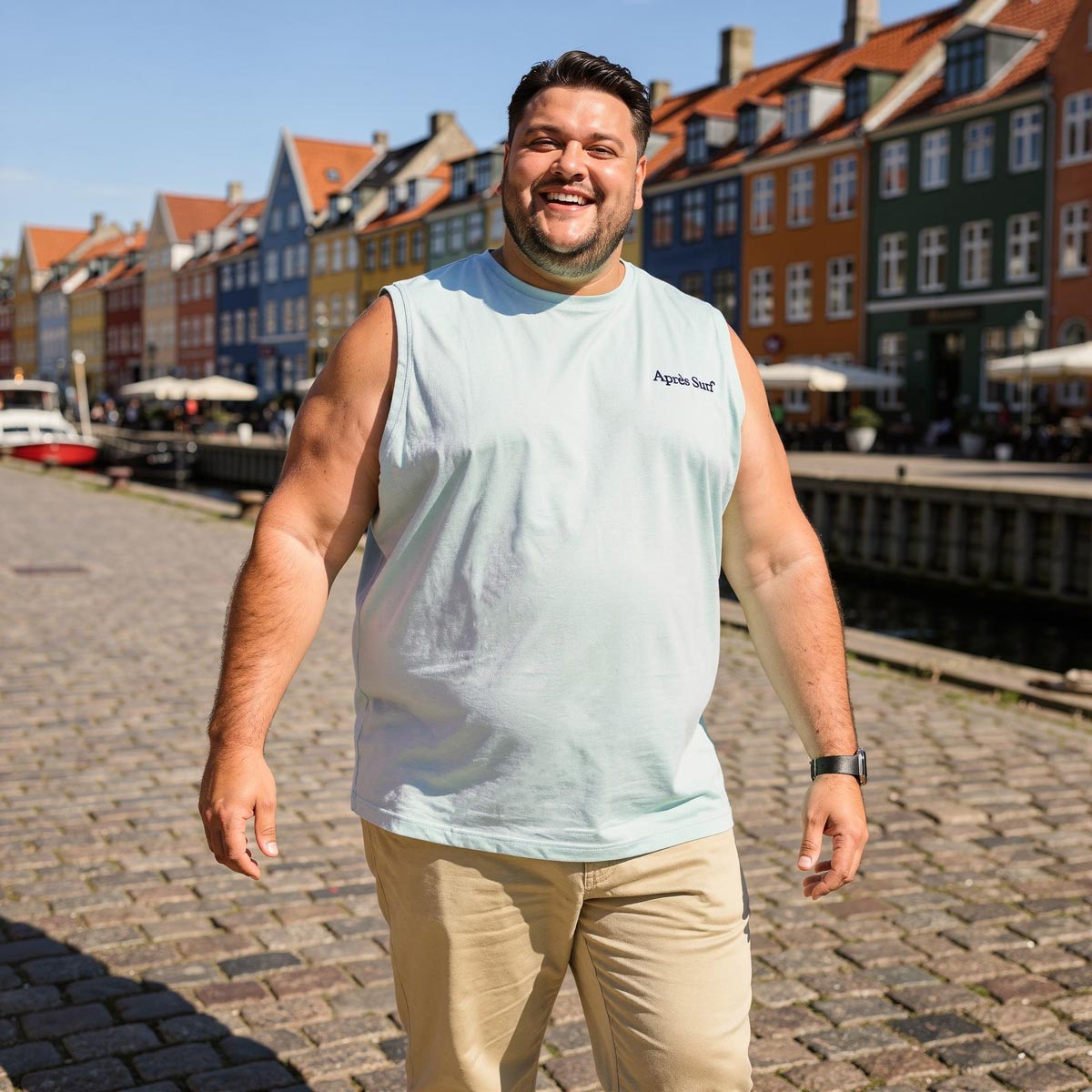 s.Oliver Basic-Tanktop türkis
