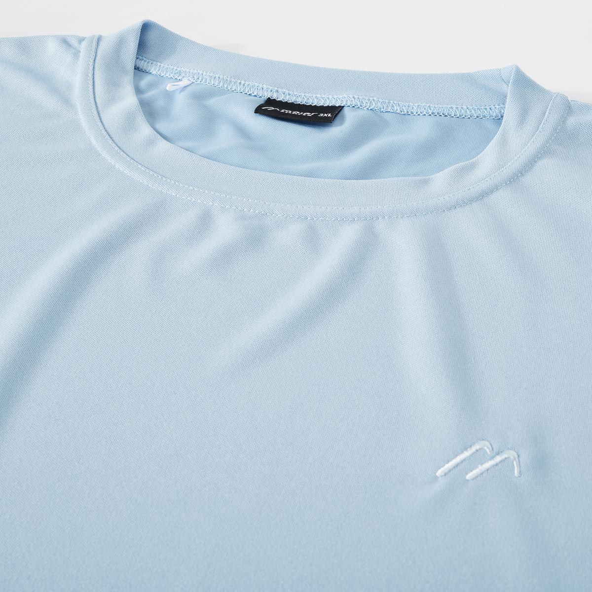 Maier Sports Leichtes Funktions-Shirt, schnelltrocknend hellblau