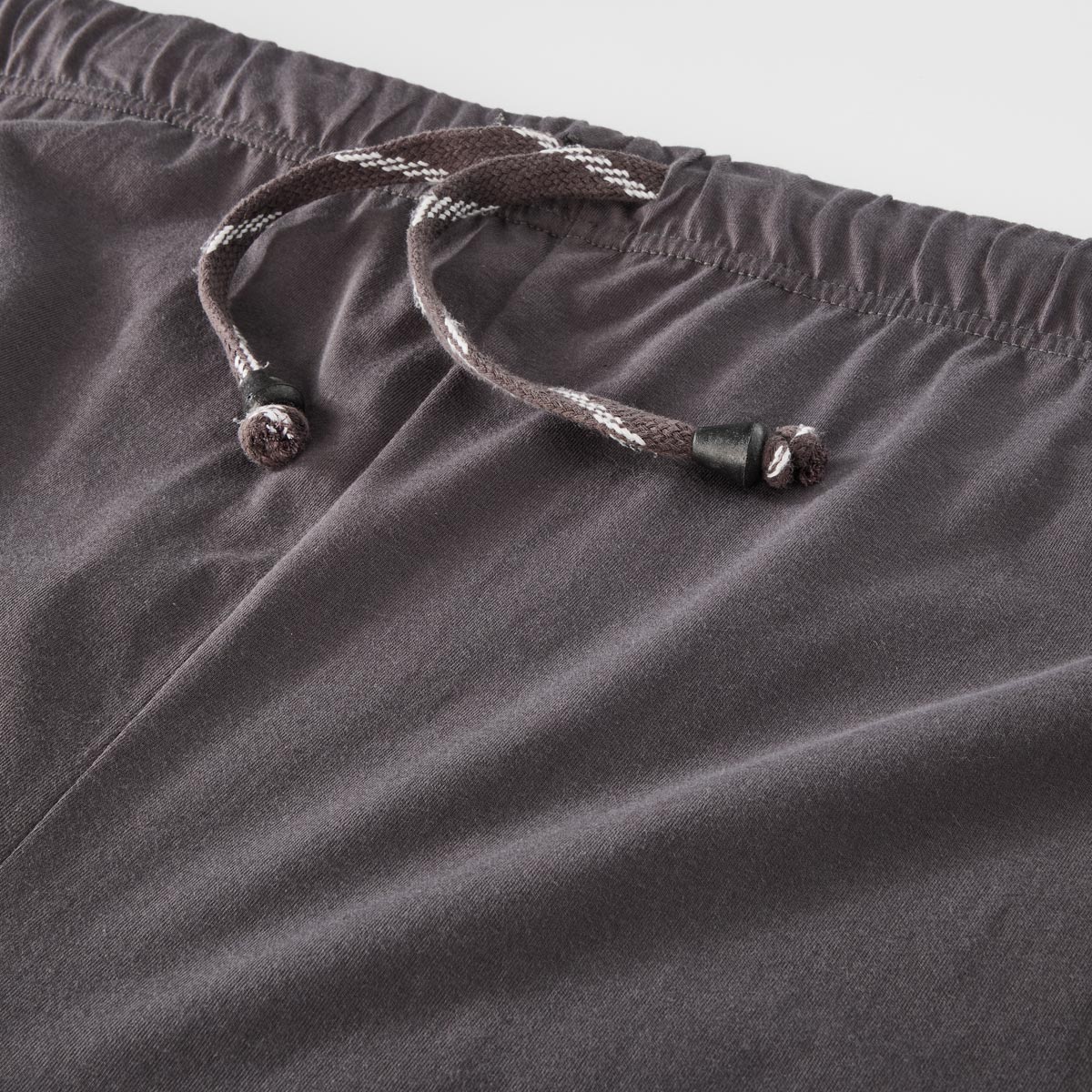 ADAMO Freizeithose aus Baumwoll-Jersey grau