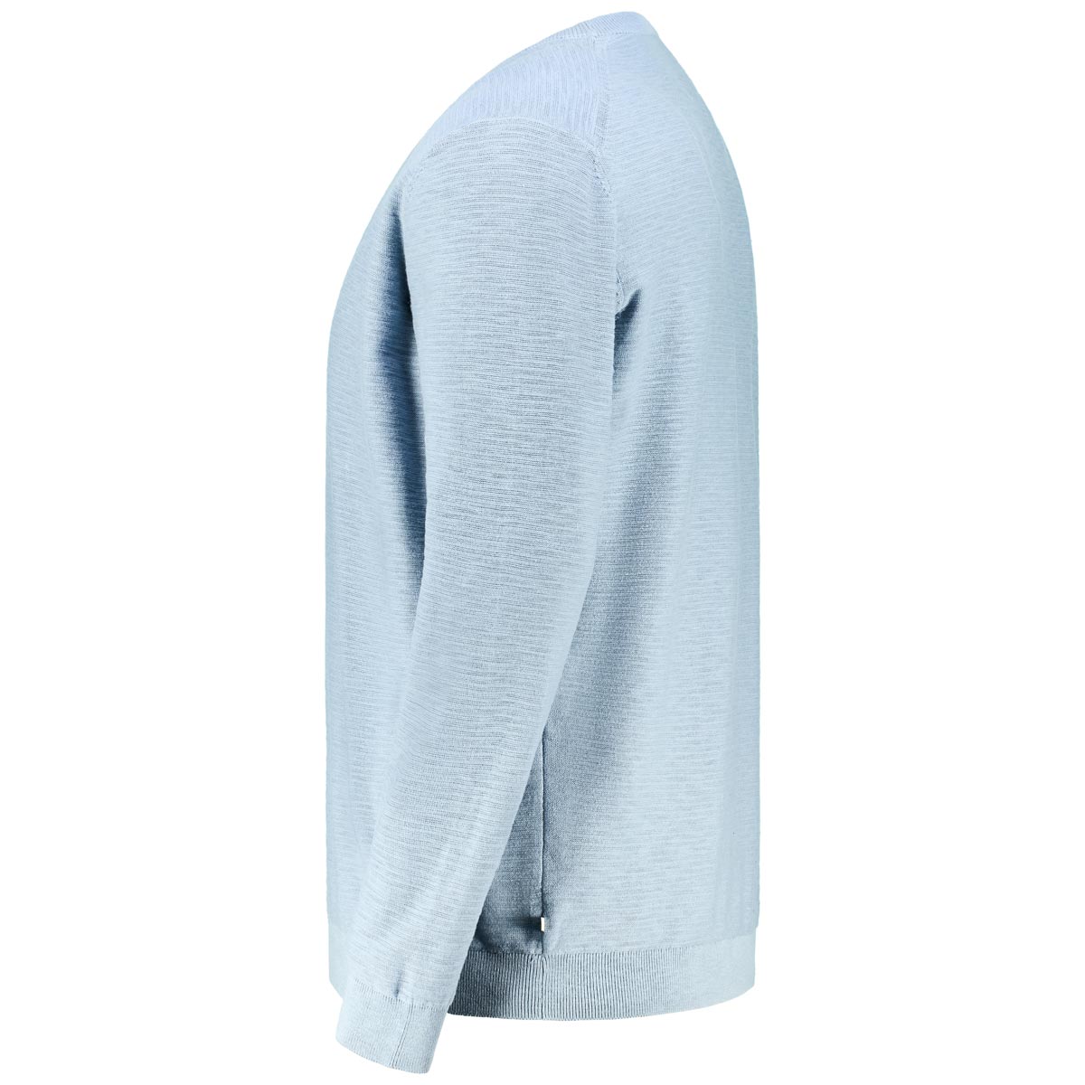 s.Oliver Pullover aus Baumwollstrick hellblau