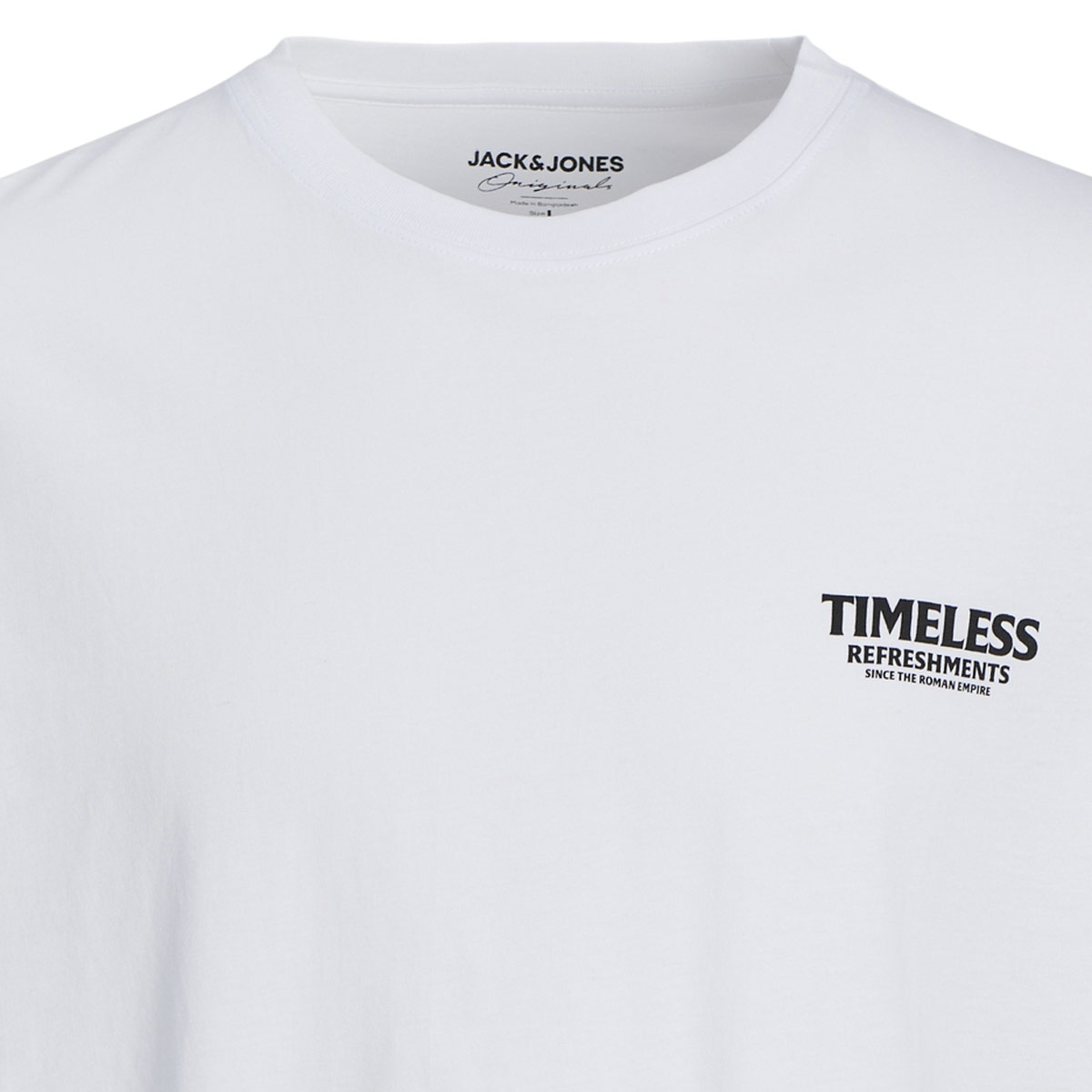 Jack&Jones T-Shirt mit Print auf Vorder- und Rückseite weiß Jack&Jones T-Shirt mit Print auf Vorder- und Rückseite weiß