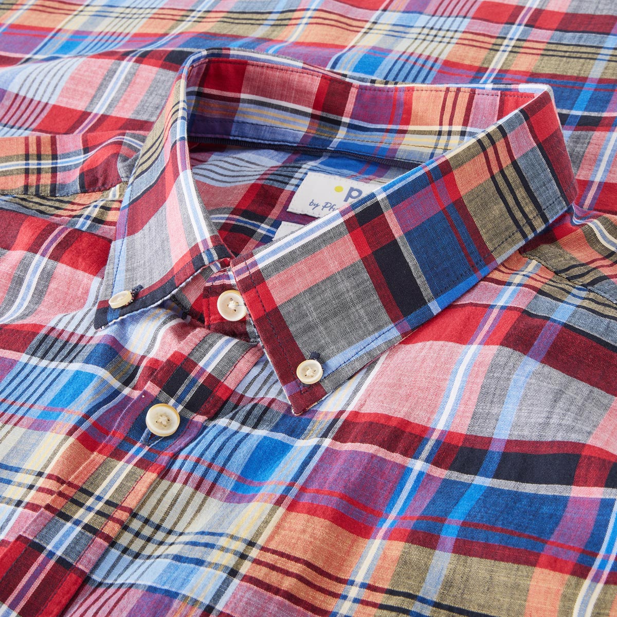 Pfundskerl Kariertes Freizeithemd rot