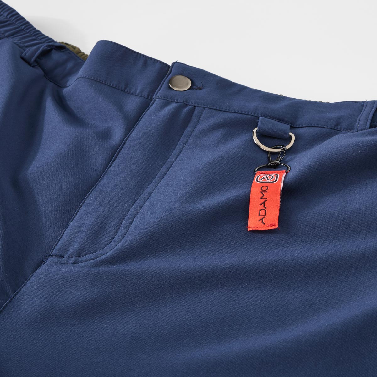 ADAMO Zipp-off Hose mit Cargo-Tasche dunkelblau