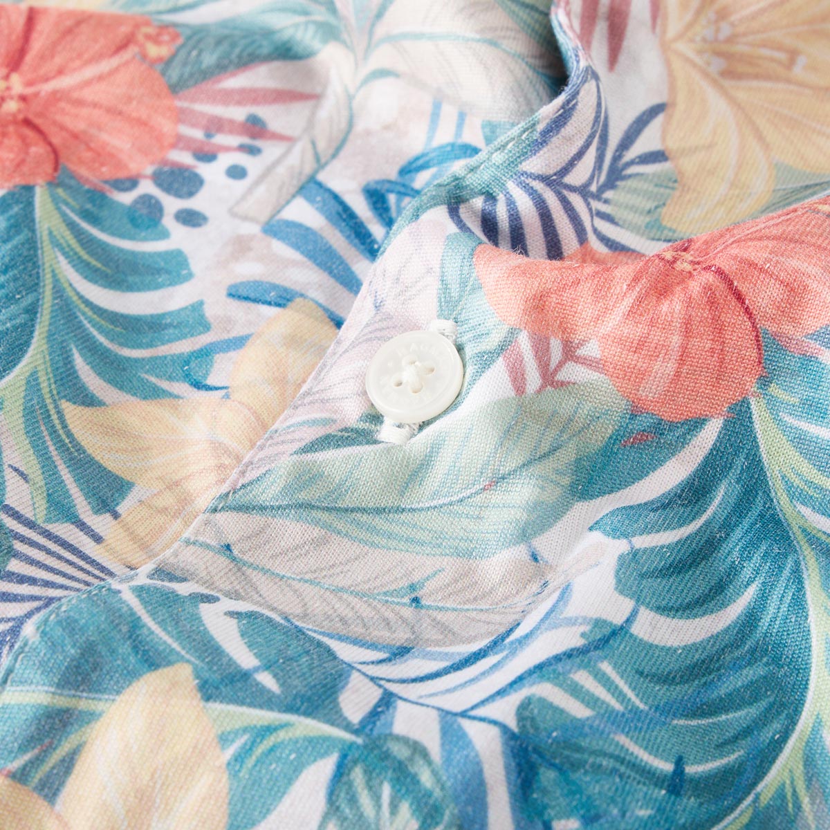 RAGMAN Freizeithemd mit Allover-Muster, knitterarm grün