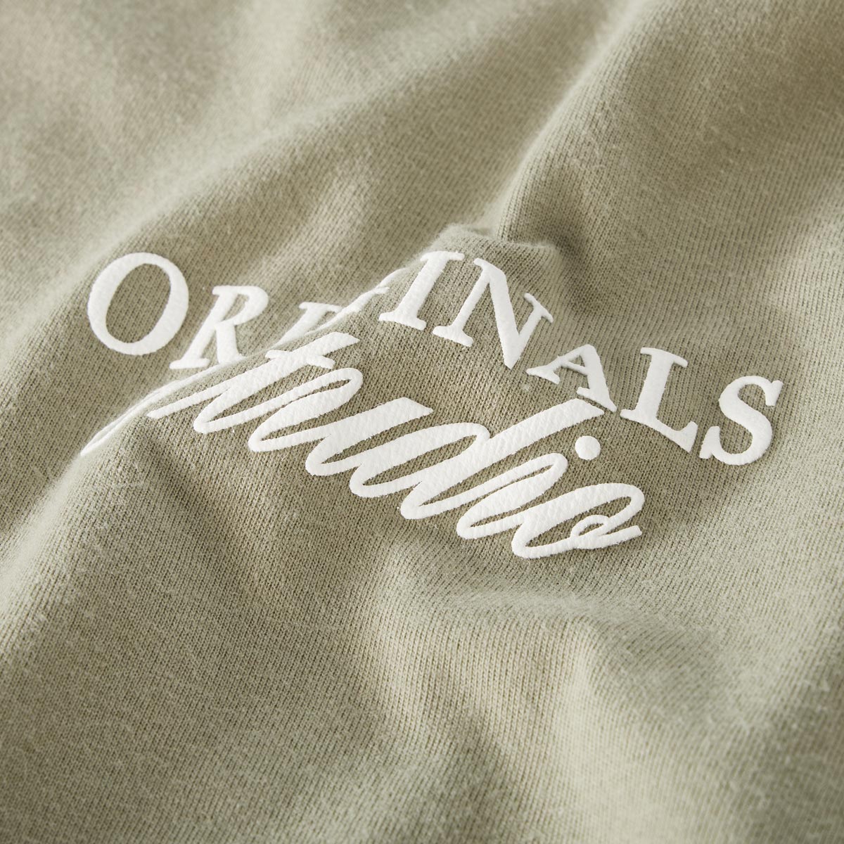 Jack&Jones T-Shirt mit Print auf Vorder- und Rückseite oliv