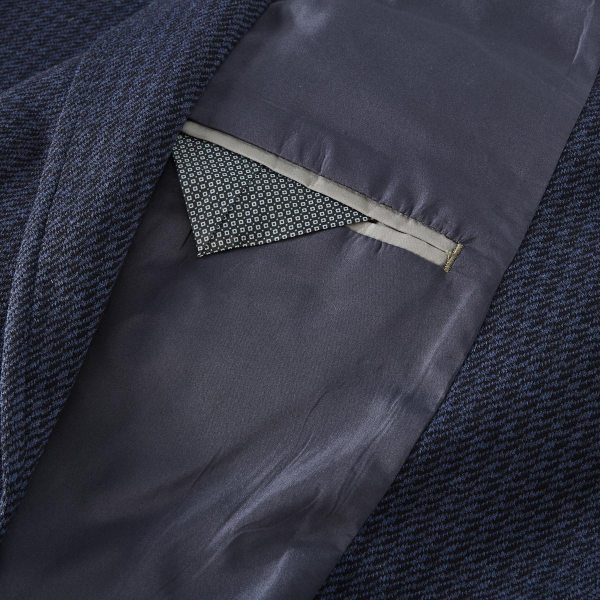 Lerros Sakko aus Stretch-Jersey blau