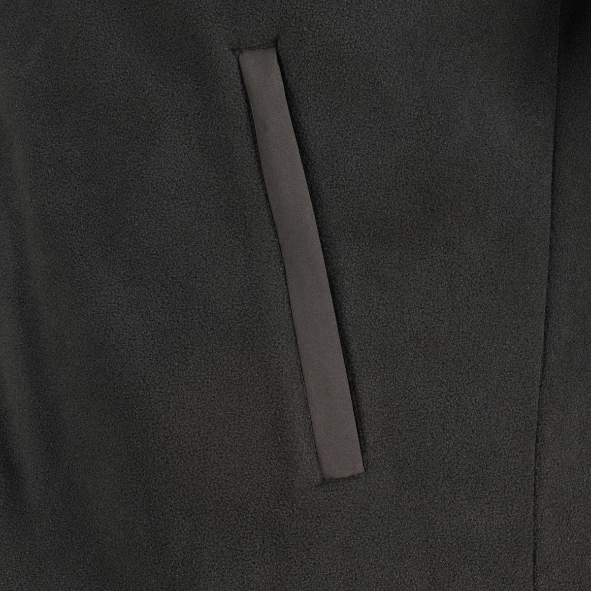 Wellensteyn Fleecejacke "Jet Jacket"  im Materialmix schwarz