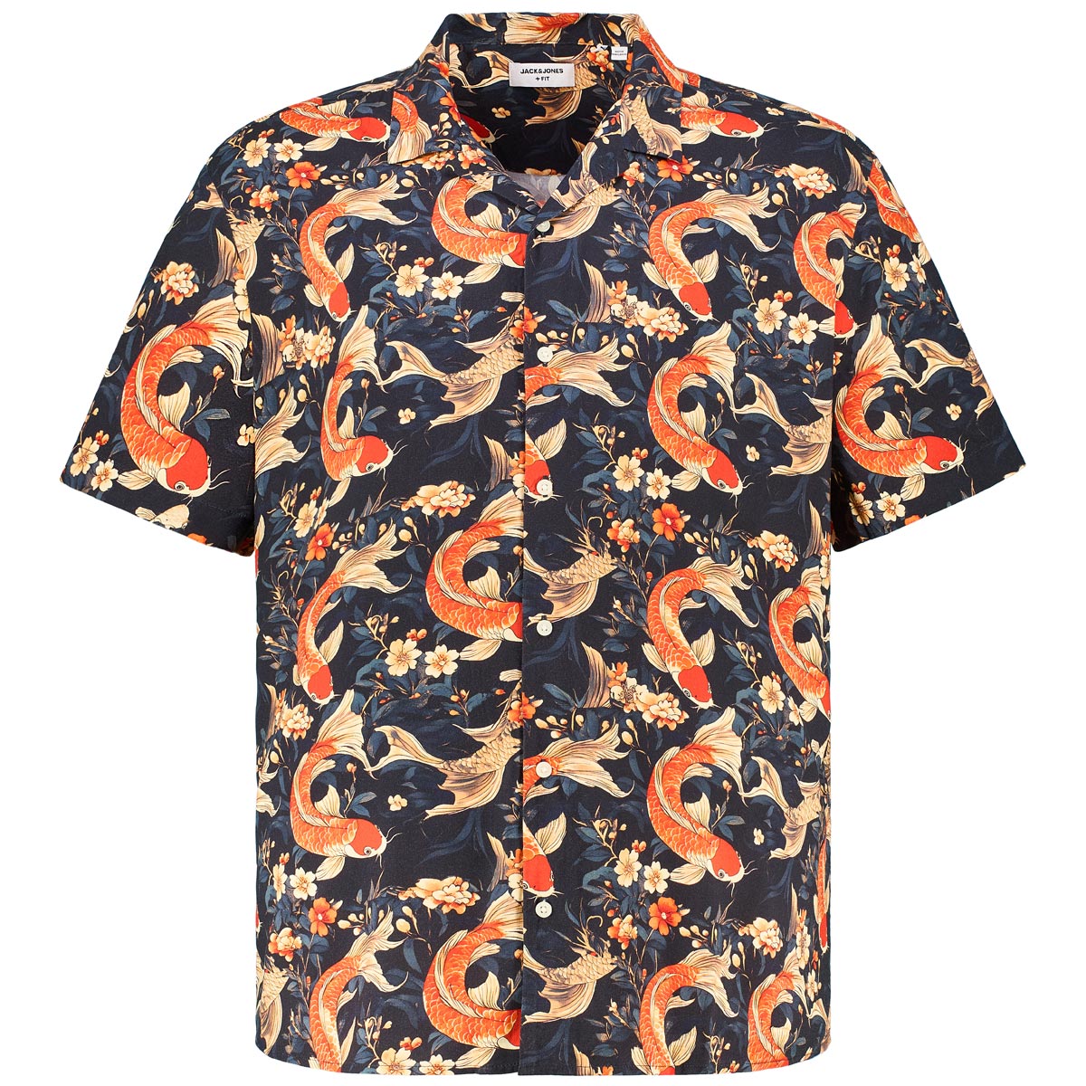 Jack&Jones Freizeithemd aus Viskose grün
