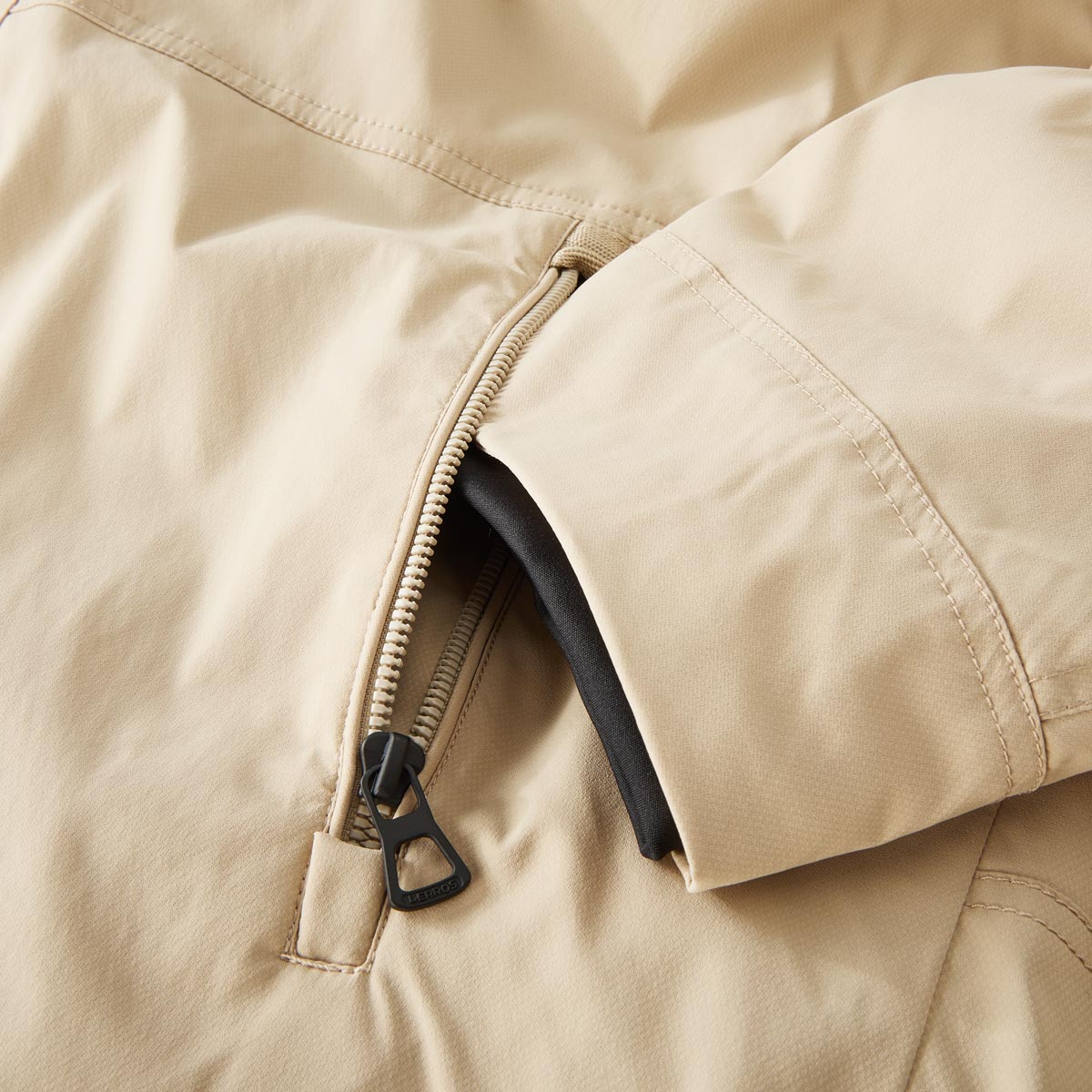 Lerros Jacke, wasser- und windabweisend beige