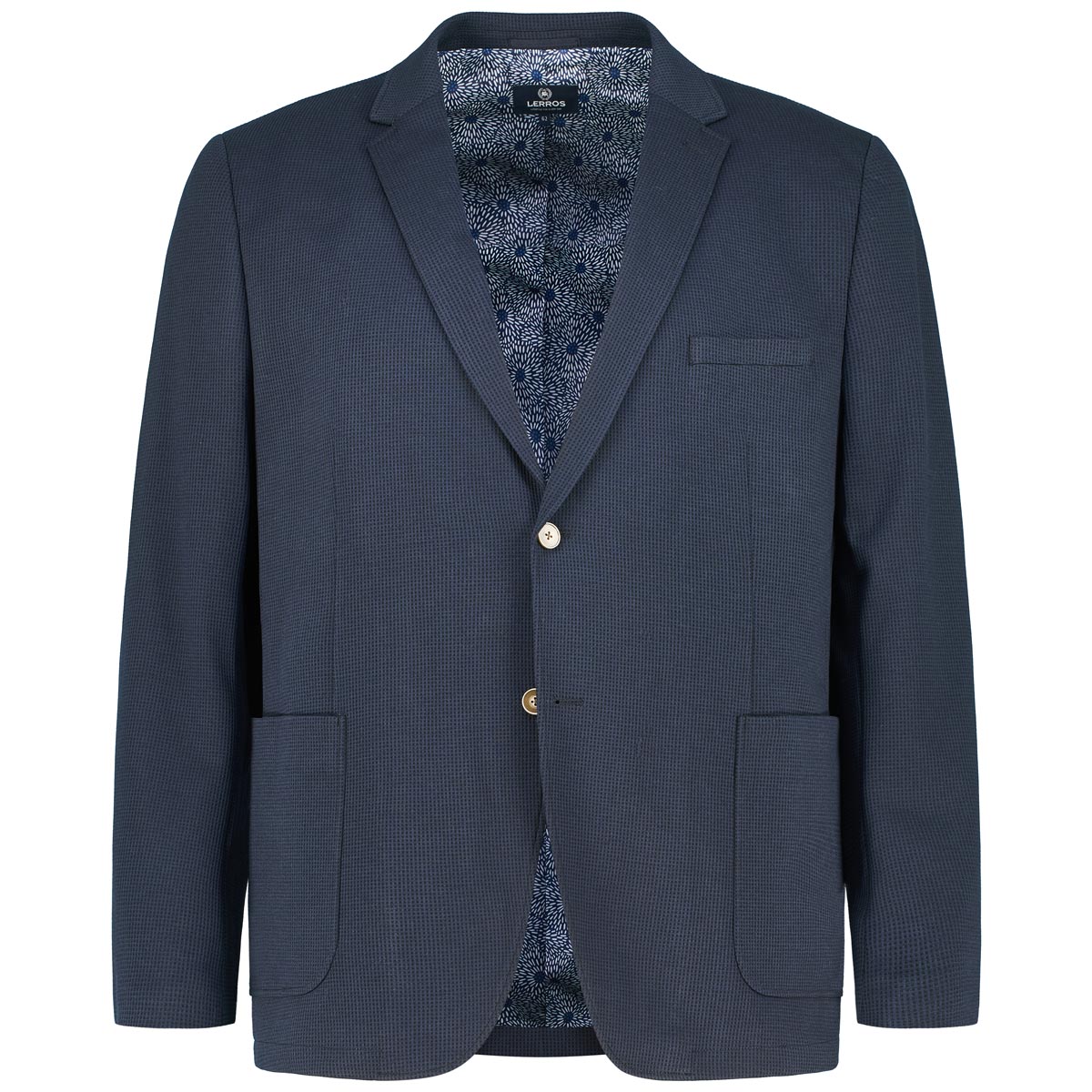 Lerros Sakko aus Stretch-Jersey Farbe blau Größe: 64 günstig online kaufen