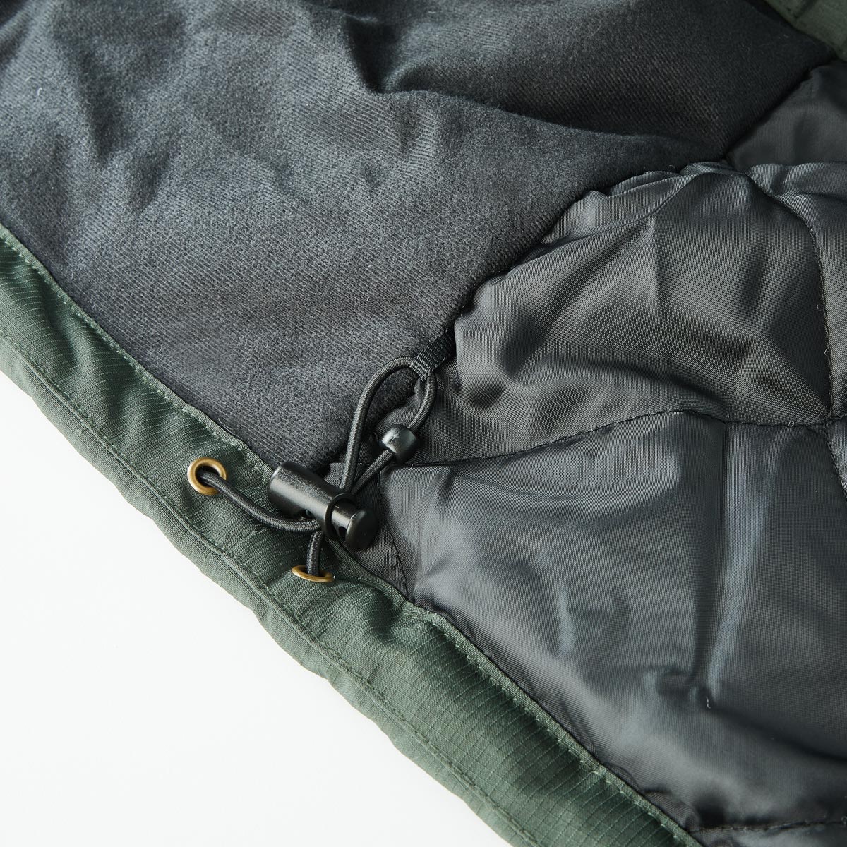 Blue Wave Wattierte Funktionsjacke, wasser- und winddicht khaki