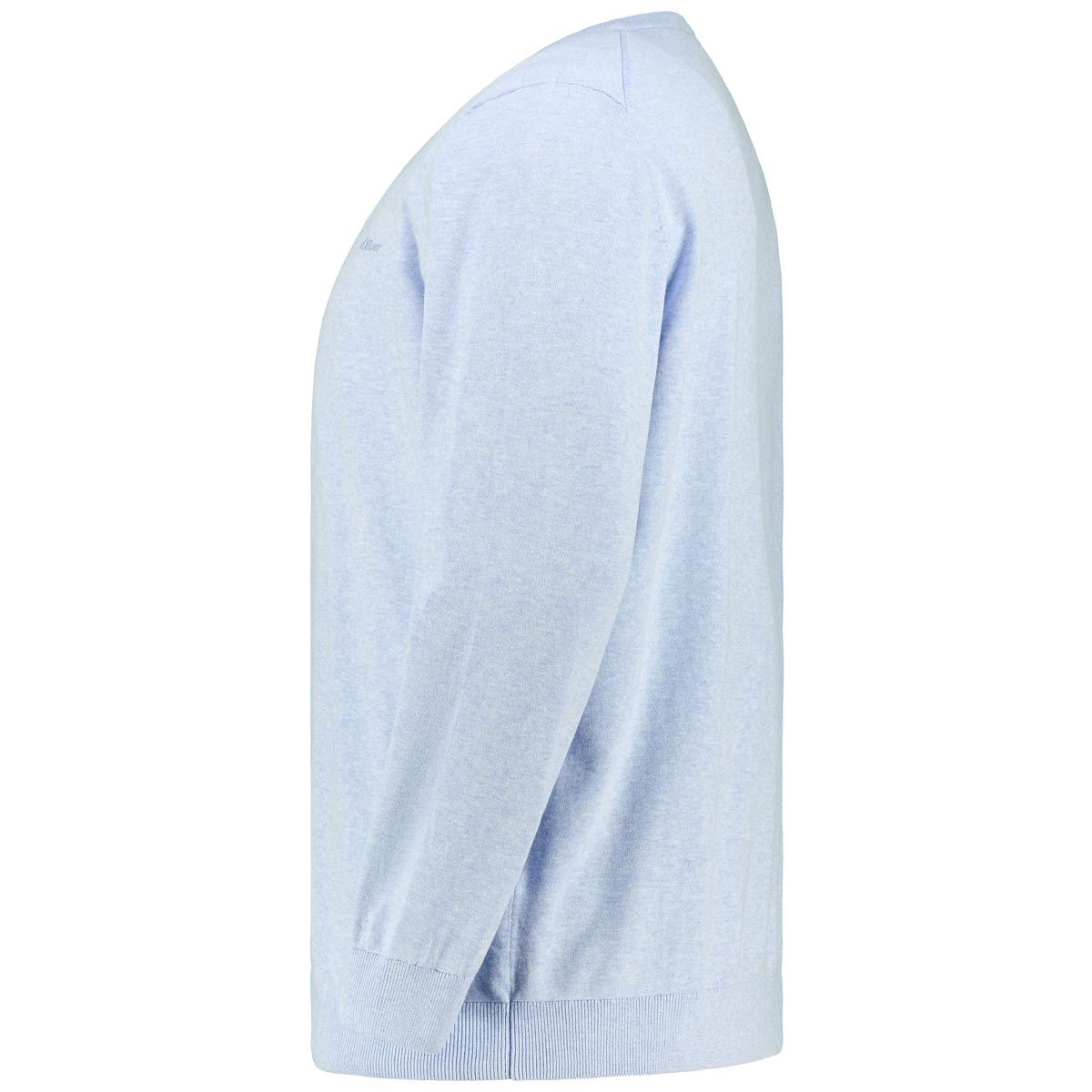 s.Oliver Feinstrickpullover aus Baumwolle Farbe blau Größe: 5XL günstig online kaufen