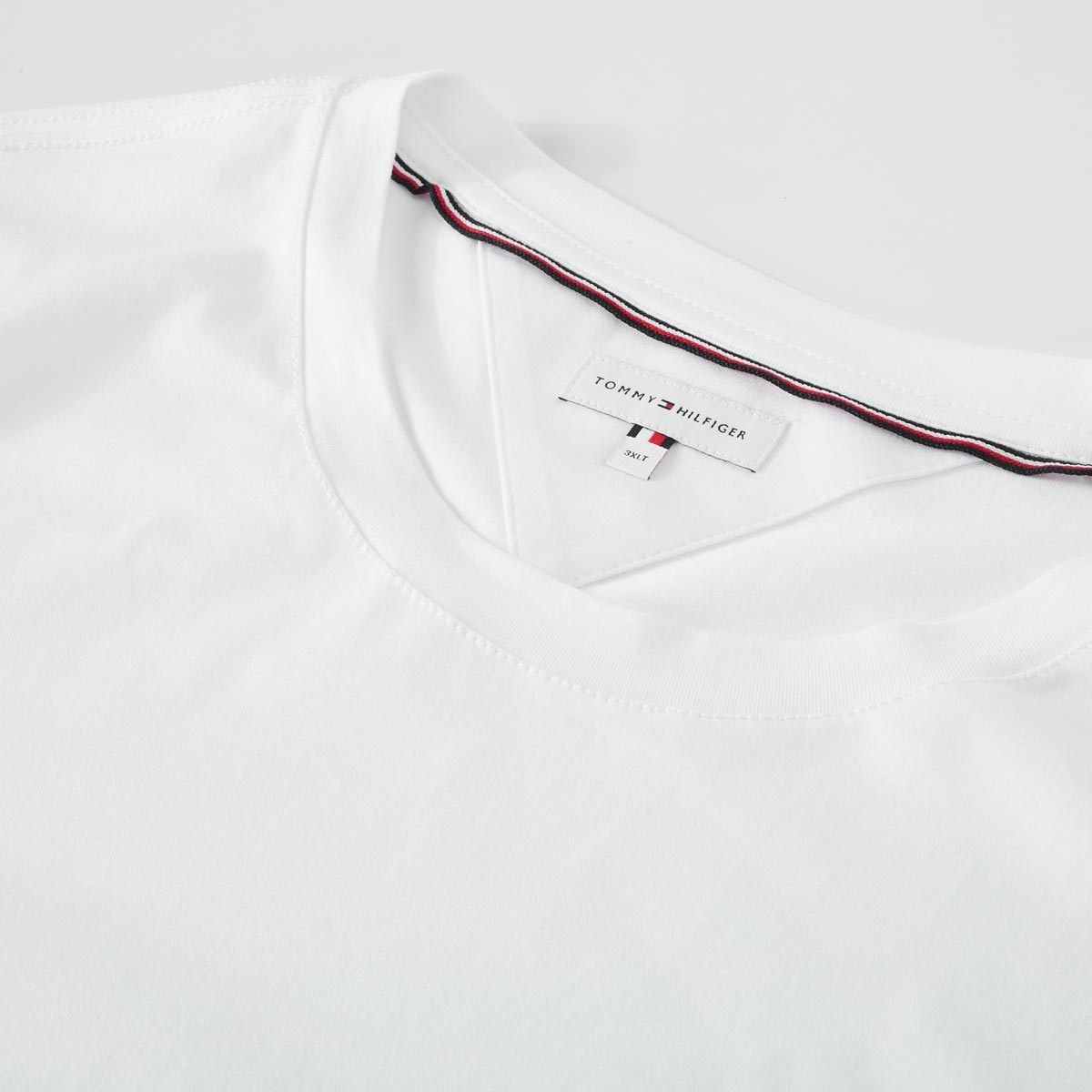 Tommy Hilfiger Longsleeve mit Elasthan weiß