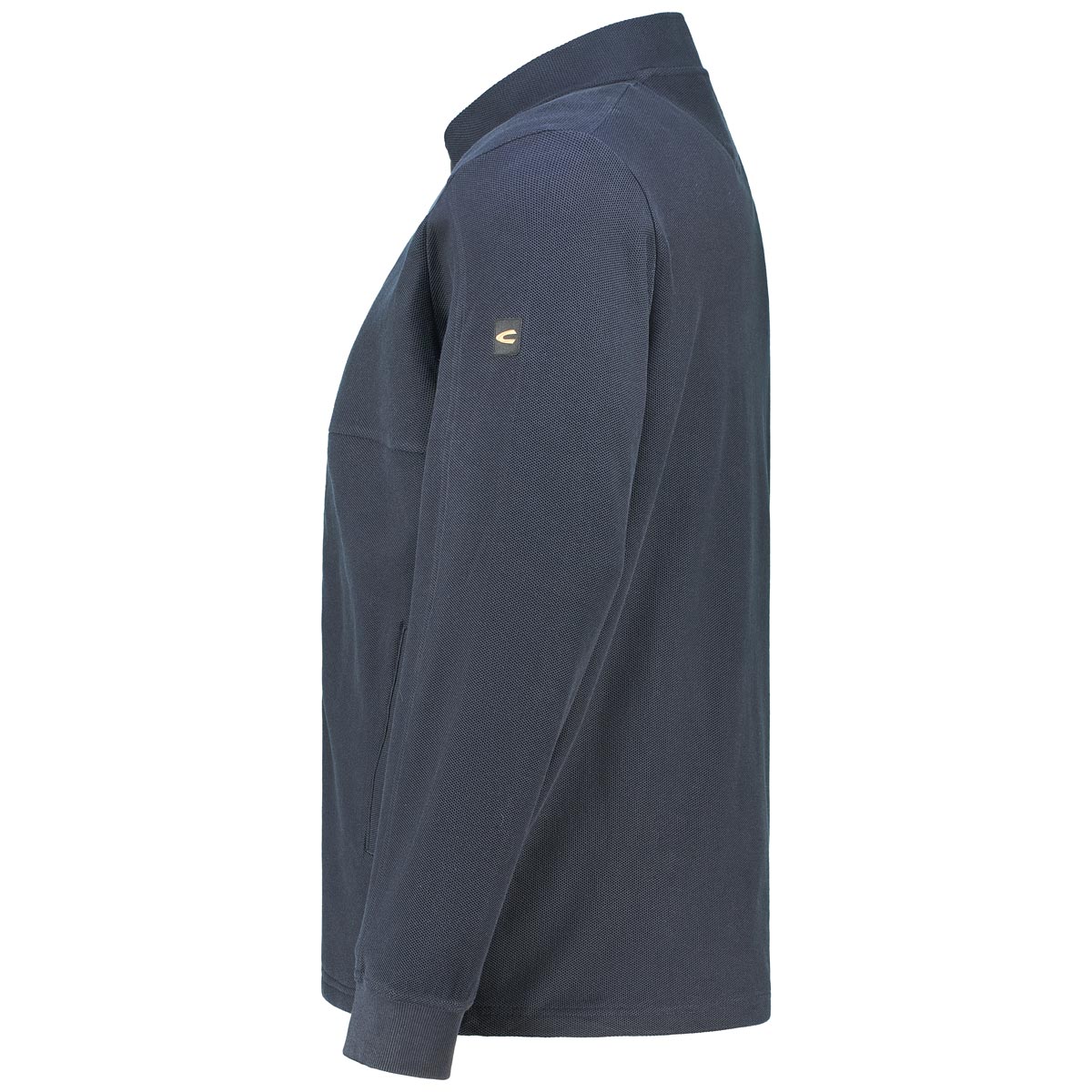 camel active Sweatjacke aus Baumwolle Farbe dunkelblau Größe: 5XL günstig online kaufen