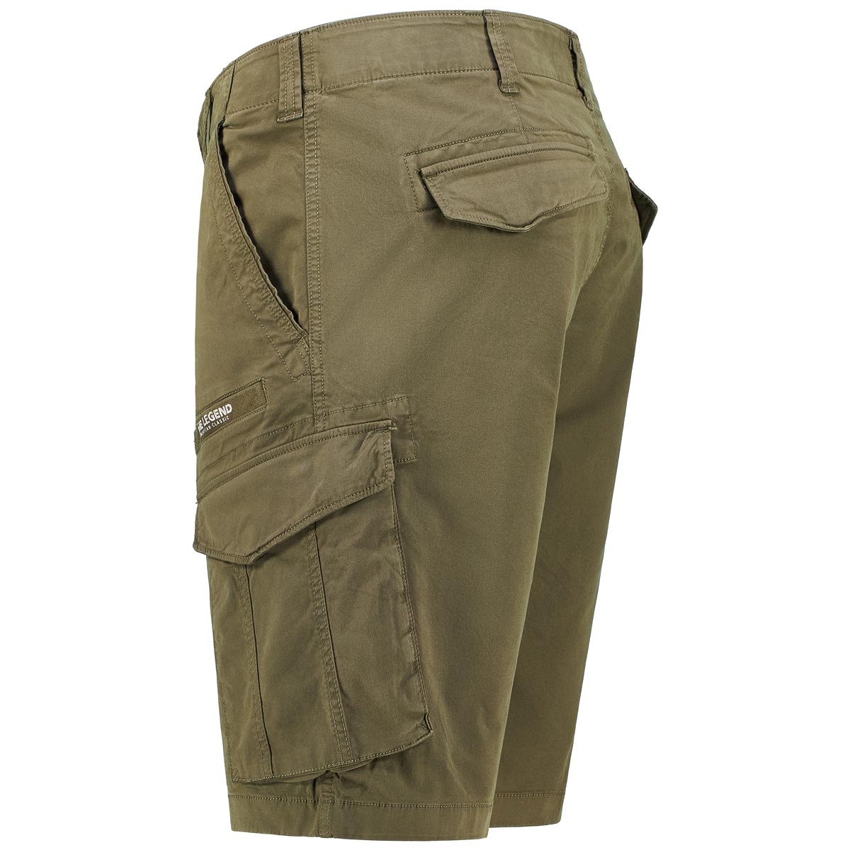 PME LEGEND Stretch-Cargo-Shorts "Nordtrop" oliv