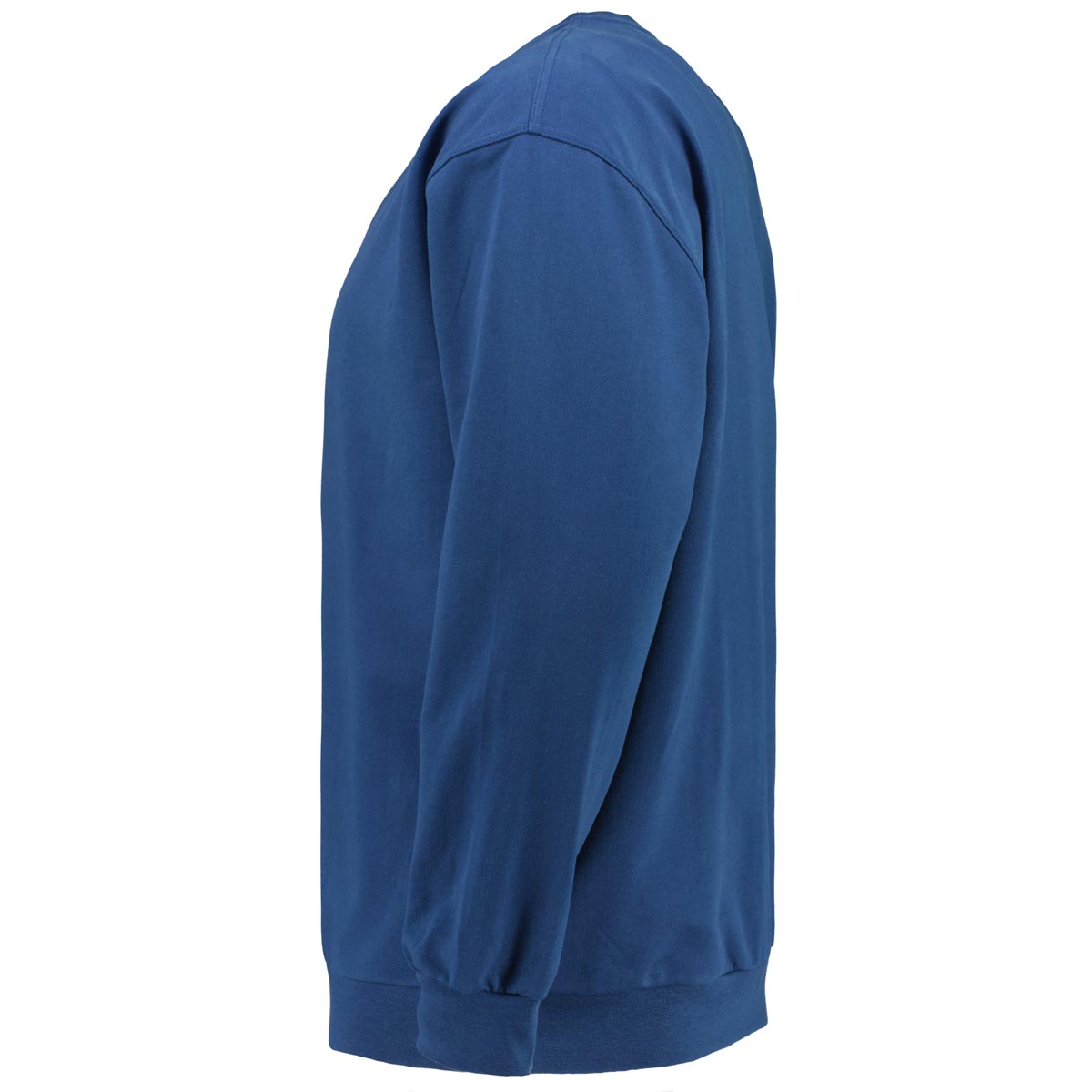 Ahorn Basic Sweatshirt aus Baumwolle blau Ahorn Basic Sweatshirt aus Baumwolle blau