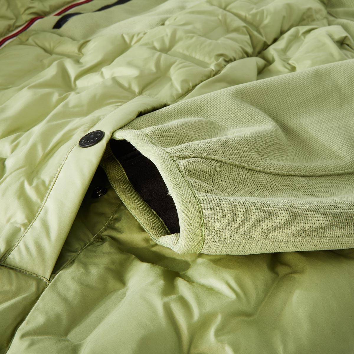 s.Oliver Steppjacke mit Stehkragen grün