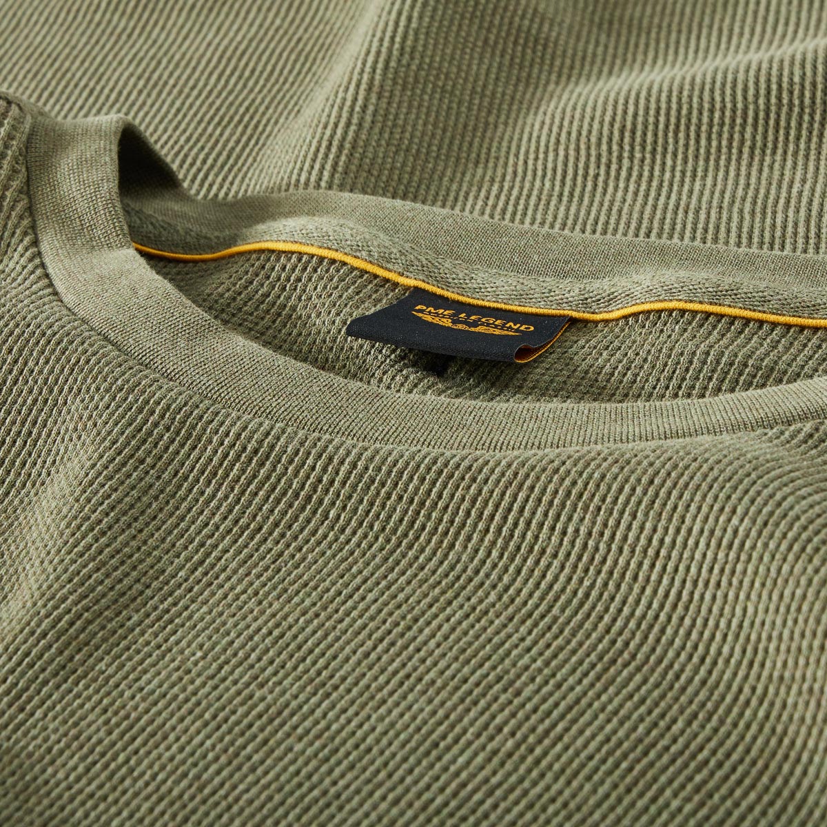 PME LEGEND Basic-Longsleeve oliv