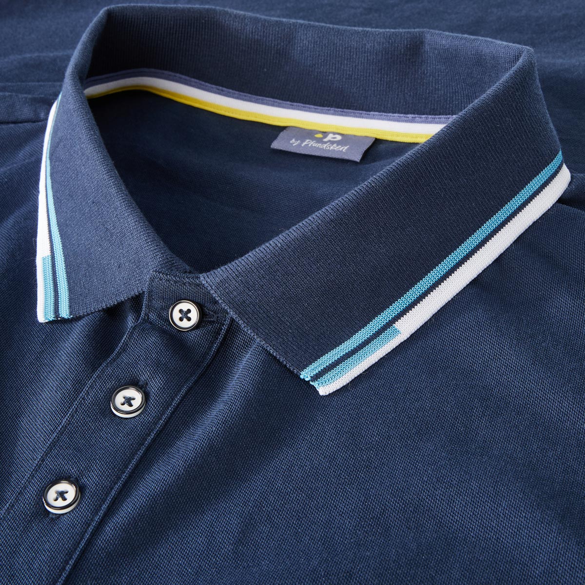 Pfundskerl Poloshirt mit Stretch dunkelblau