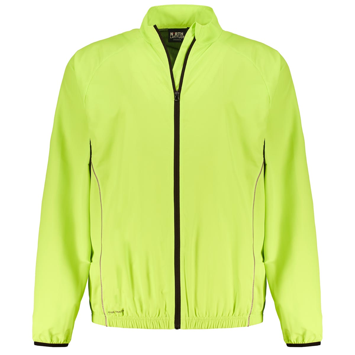 North Ultraleichte Radjacke mit reflektierenden Elementen, winddicht grün