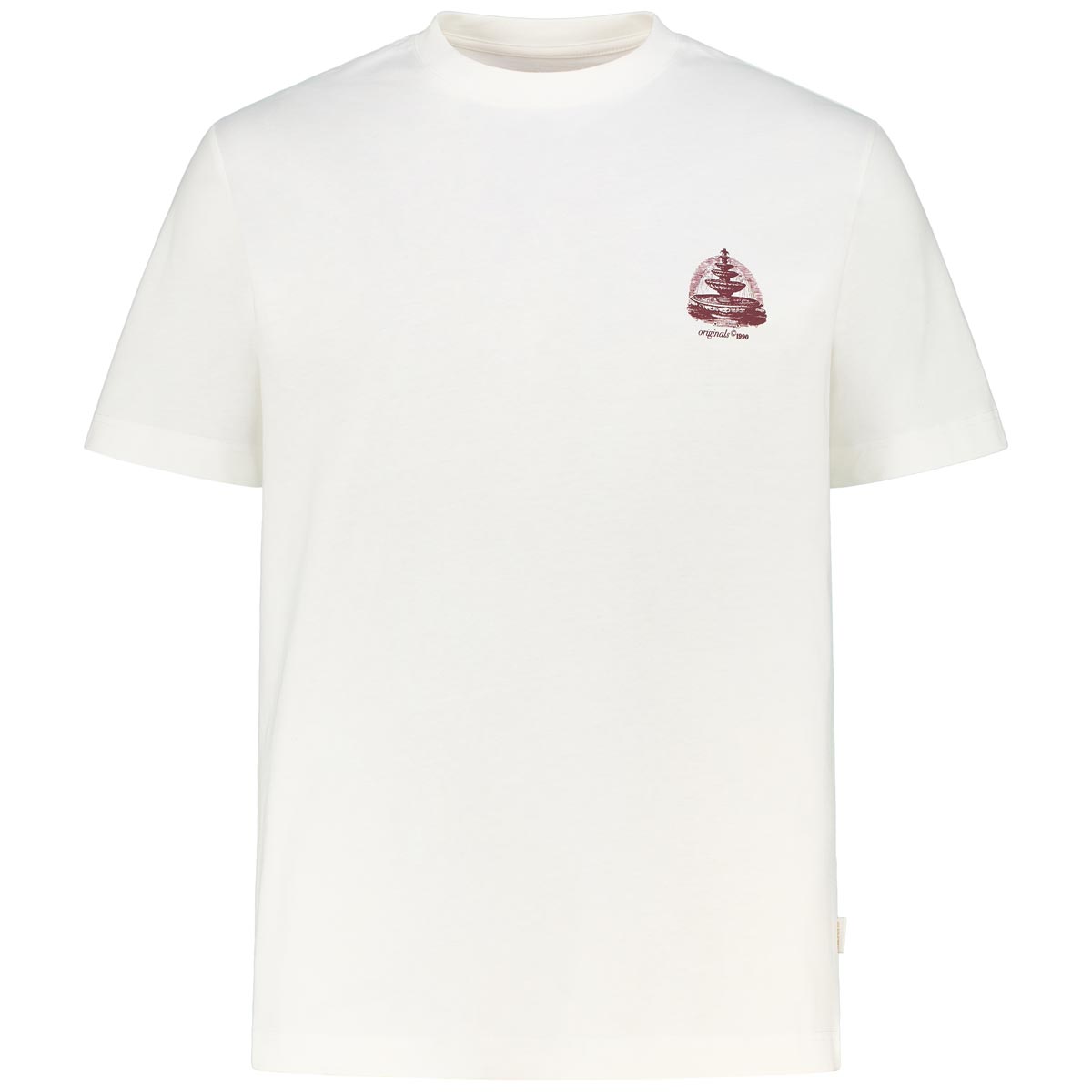 Jack&Jones T-Shirt mit Rückenprint weiß