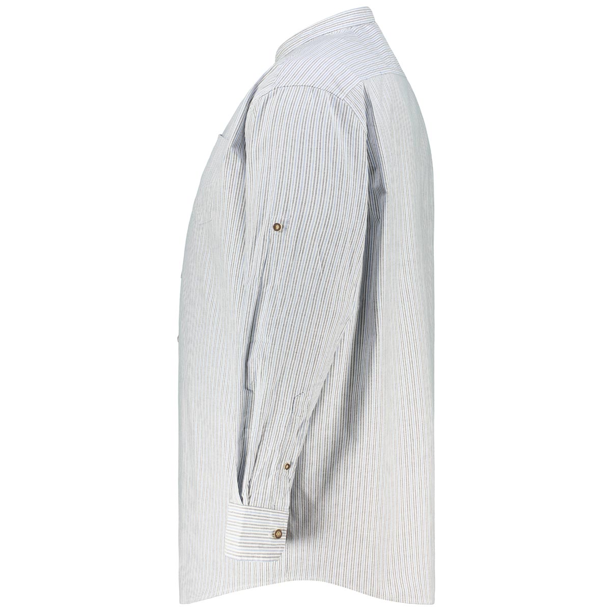 Pfundskerl Trachtenhemd mit Stretch mittelblau