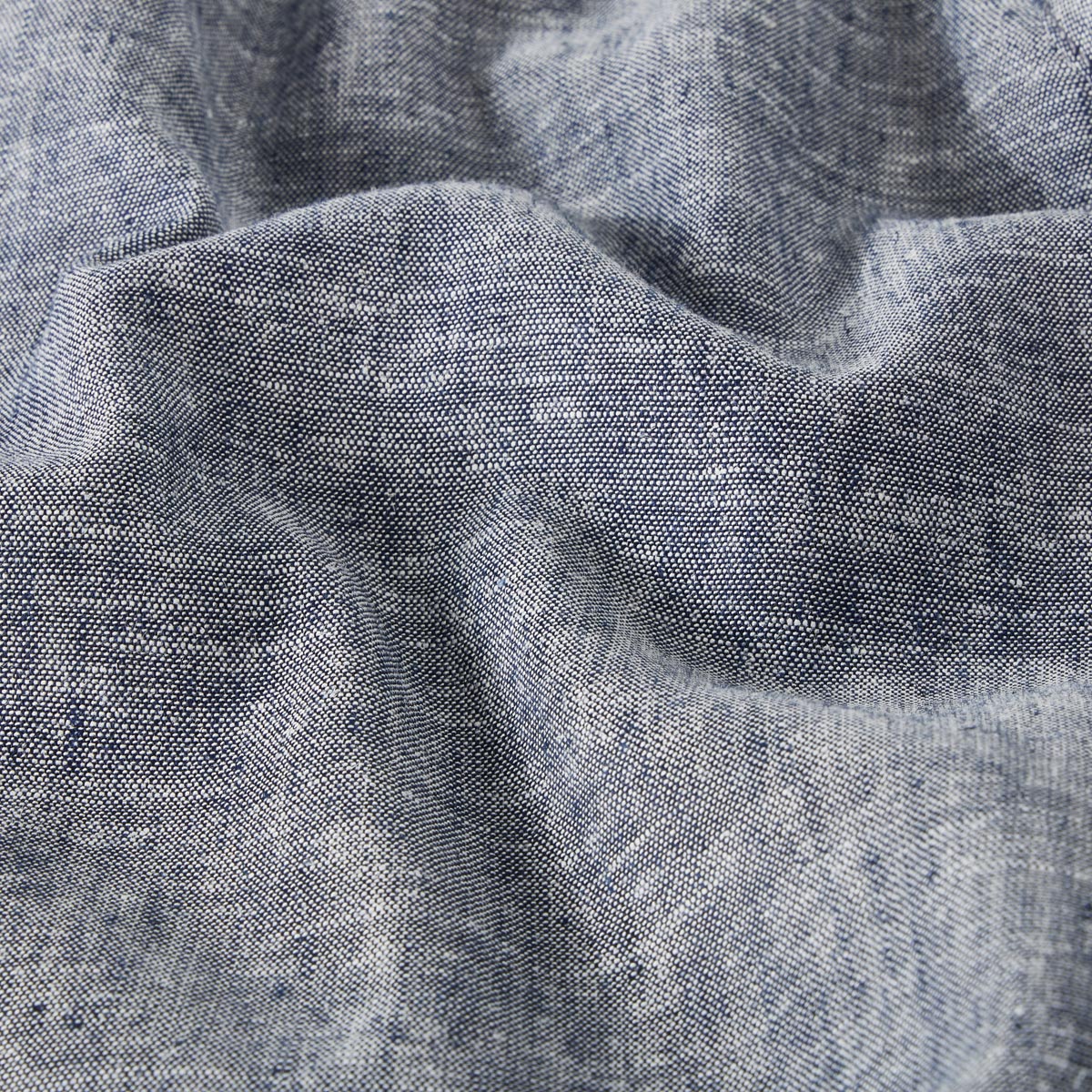 Weis Chino mit Leinen "Tyson D", Regular Fit blau