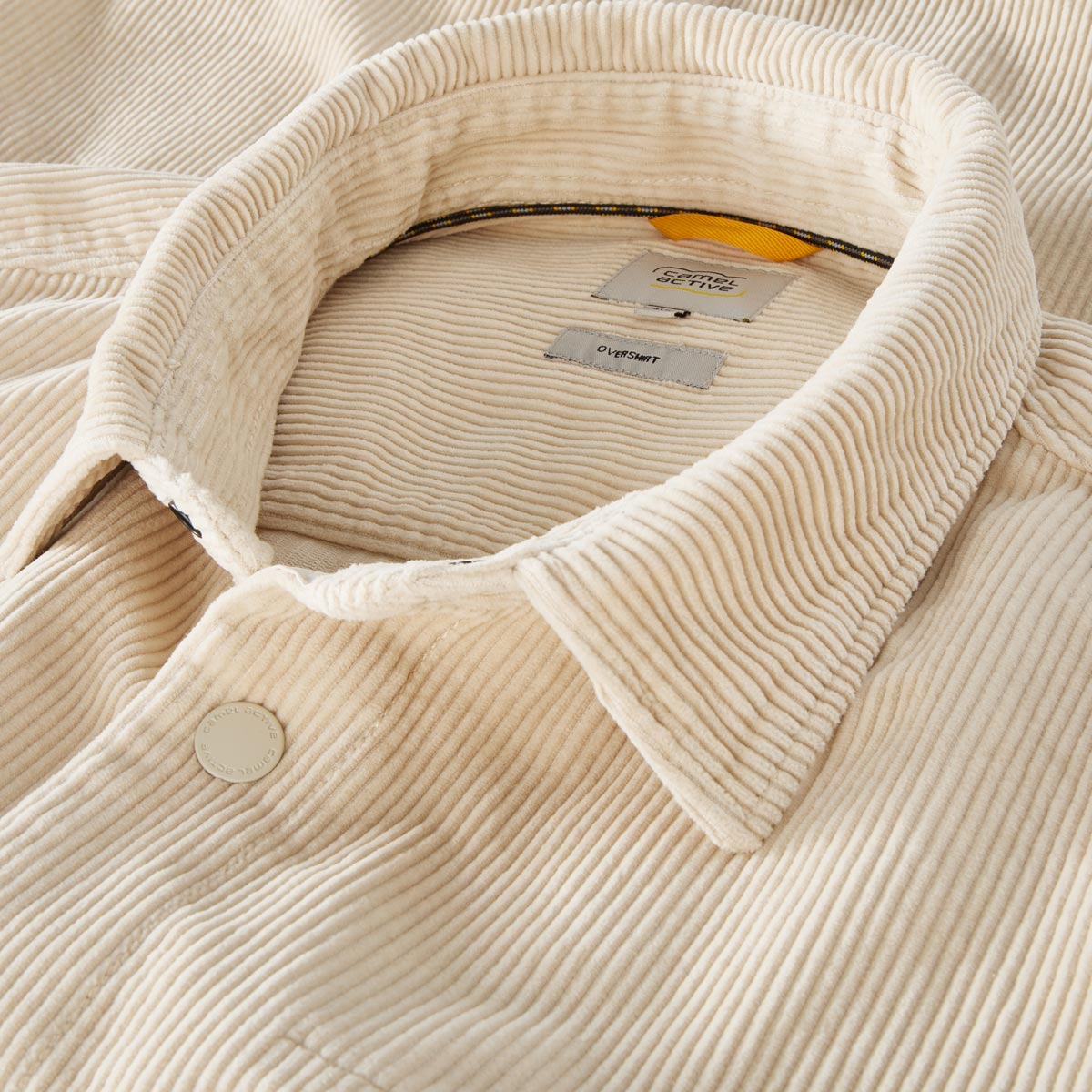 camel active Overshirt aus Cord beige
