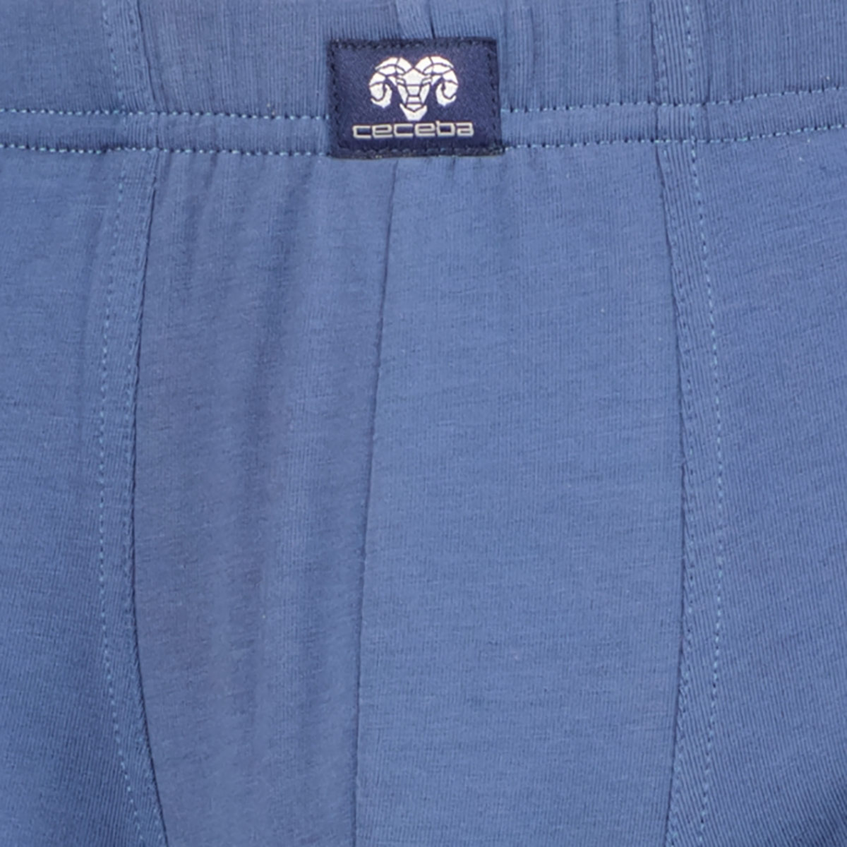 Ceceba Doppelpack Pants mit verkürzter Leibhöhe mittelblau