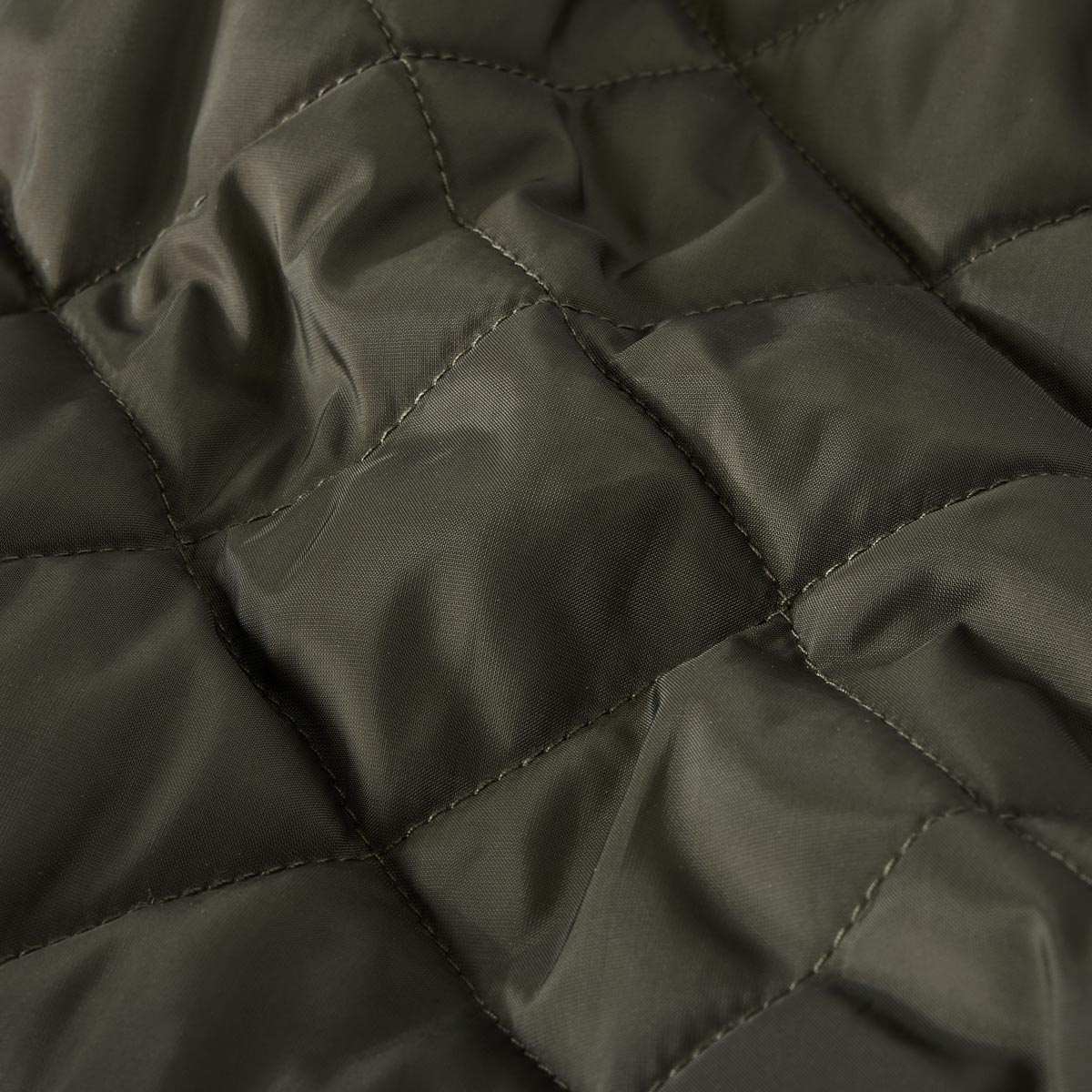 S4 Jackets Steppjacke mit Kontrastdetails, wasserabweisend grün